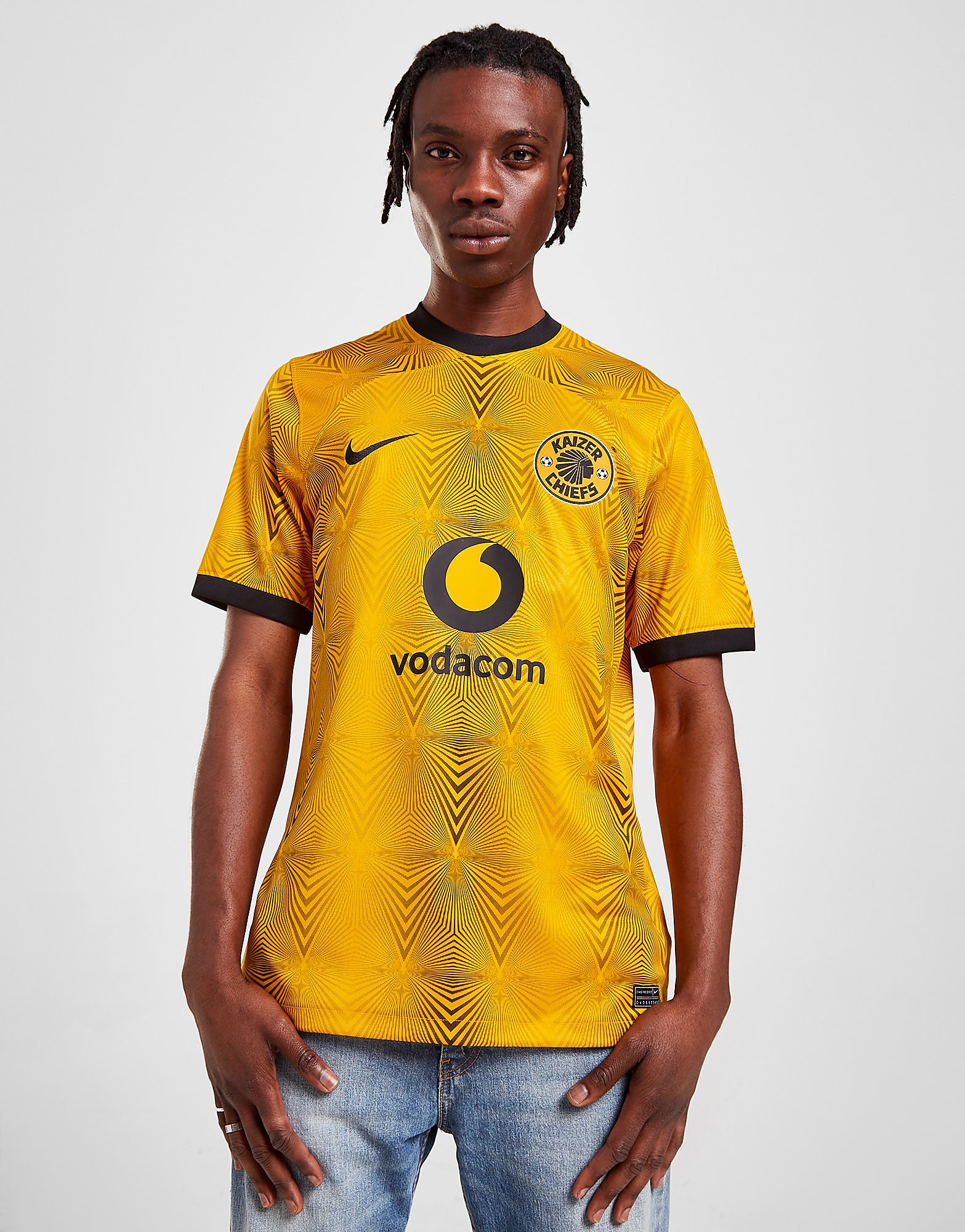 

Nike Kaizer Chiefs FC 2022/23 Home Shirt - Yellow - Mens, Yellow
