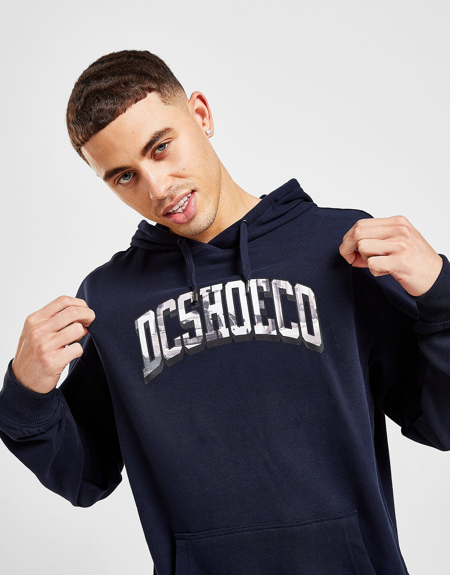 

DC Shoes Blabac Stacked Hoodie - Navy - Mens, Navy