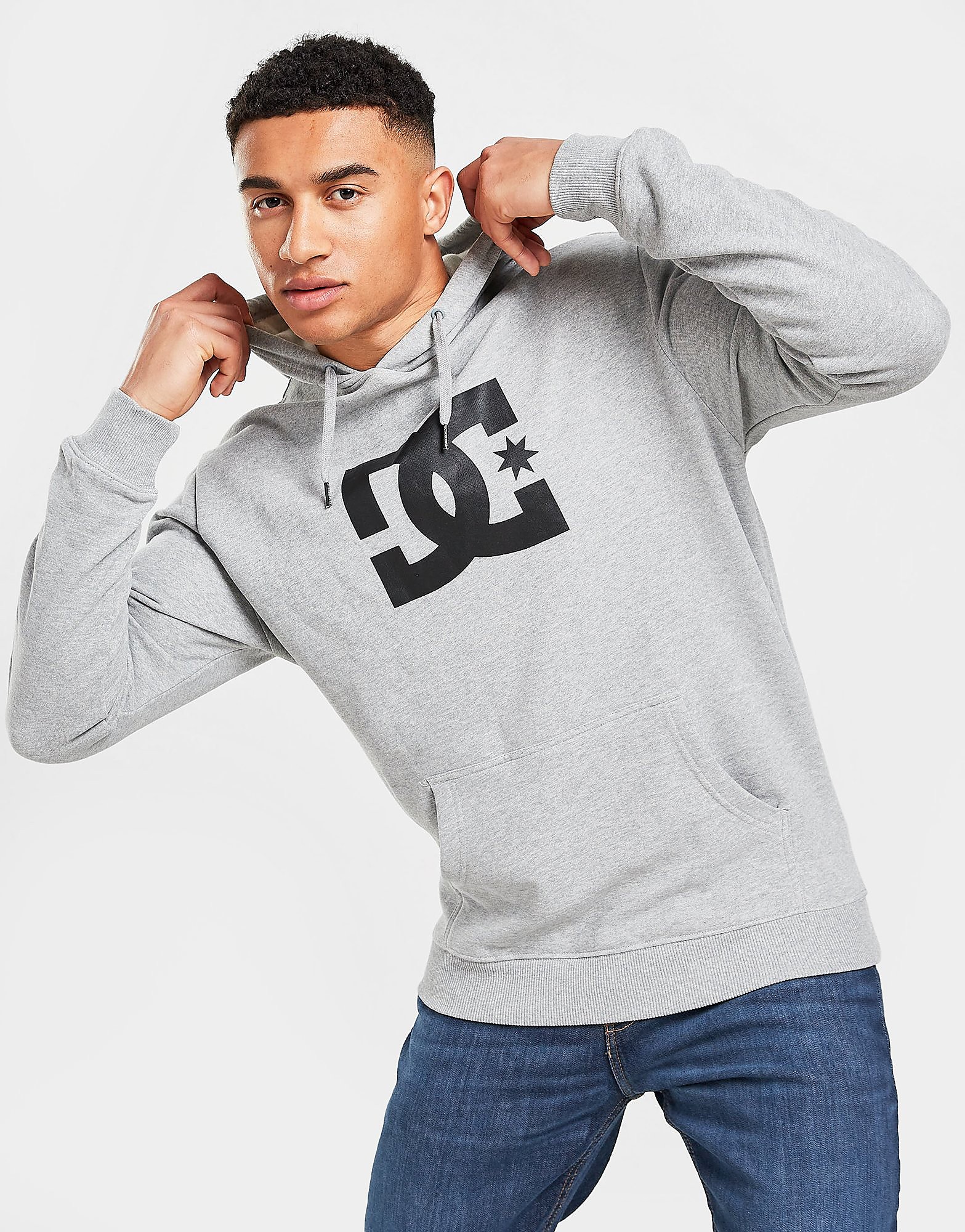 

DC Shoes Star Hoodie - Grey - Mens, Grey