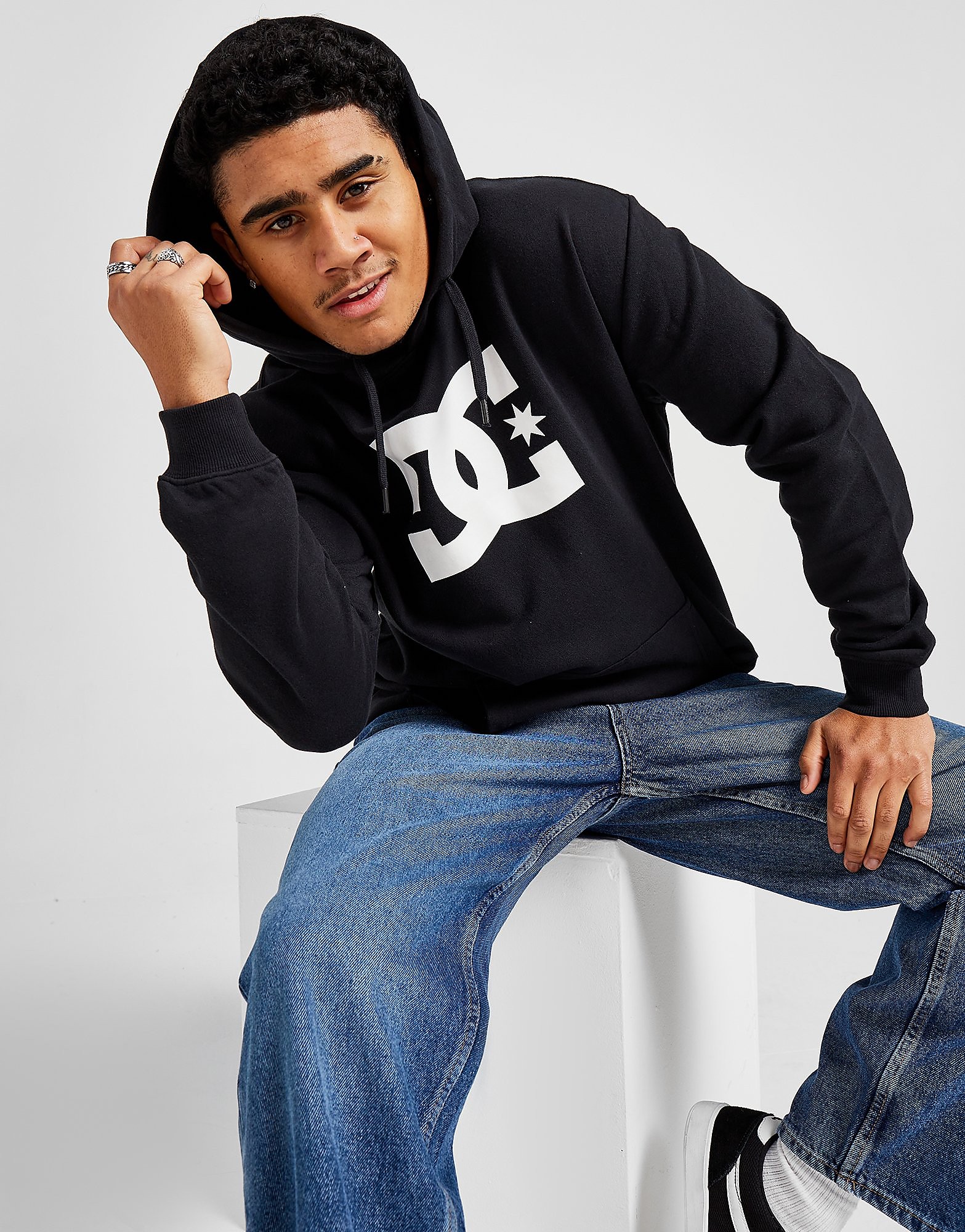 

DC Shoes Star Hoodie - Black - Mens, Black