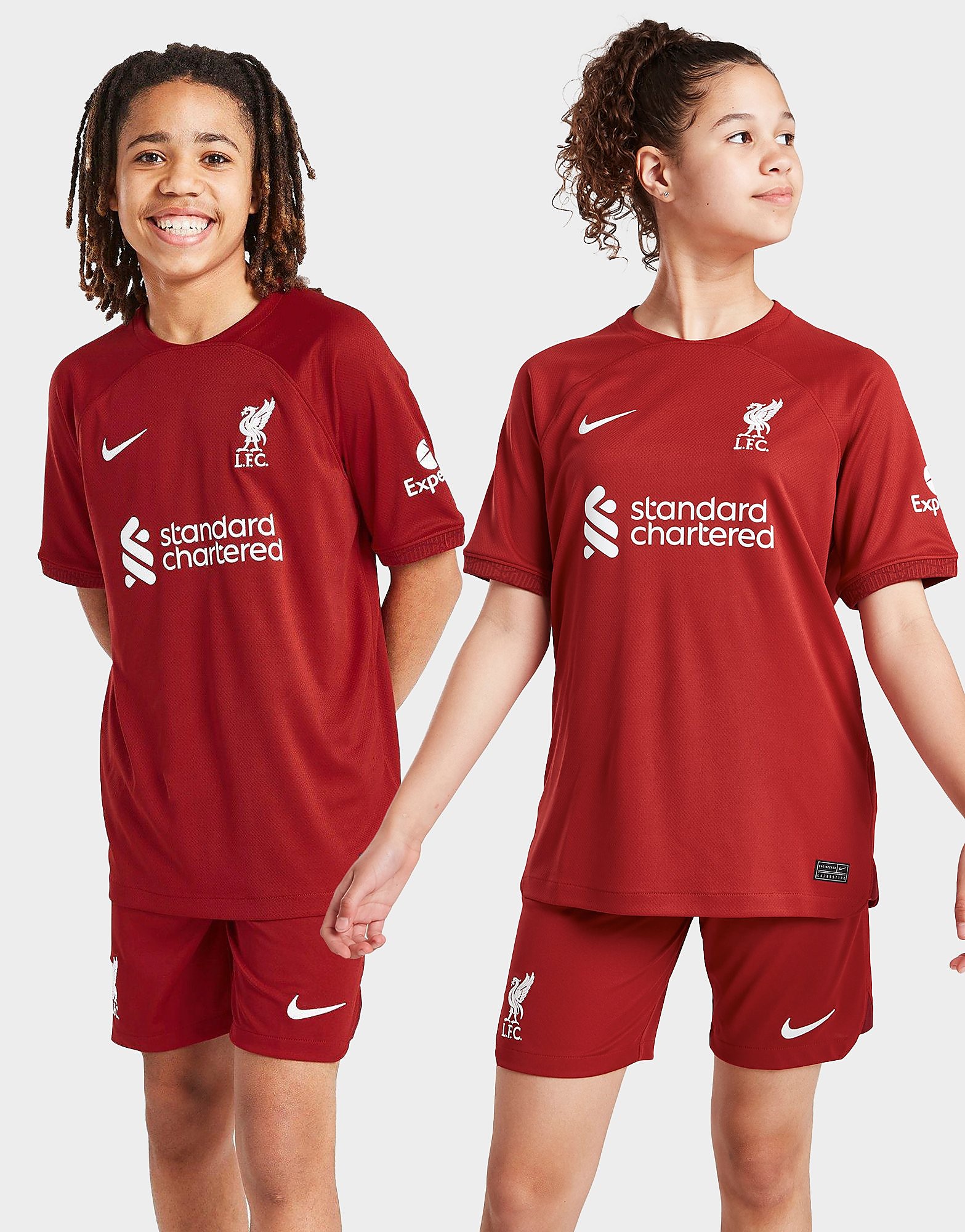 

Nike Liverpool FC 2022/23 Home Shirt Junior - Tough Red/Team Red/White - Kids, Tough Red/Team Red/White