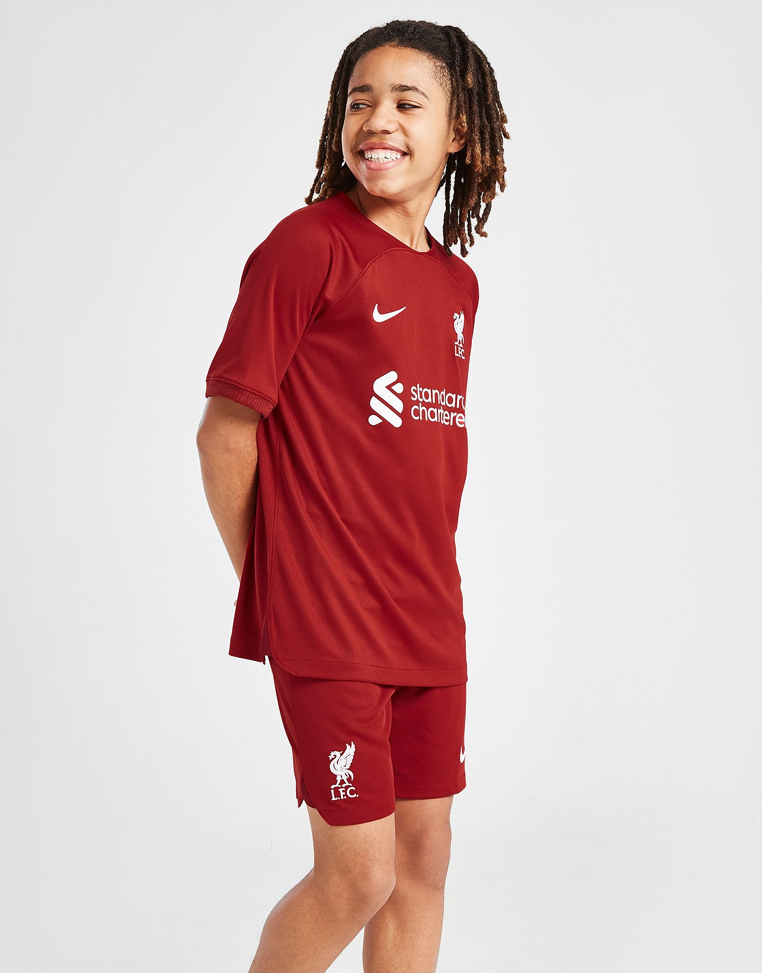 

Nike Liverpool FC 2022/23 Home Shorts Junior - Tough Red/Team Red/White - Kids, Tough Red/Team Red/White