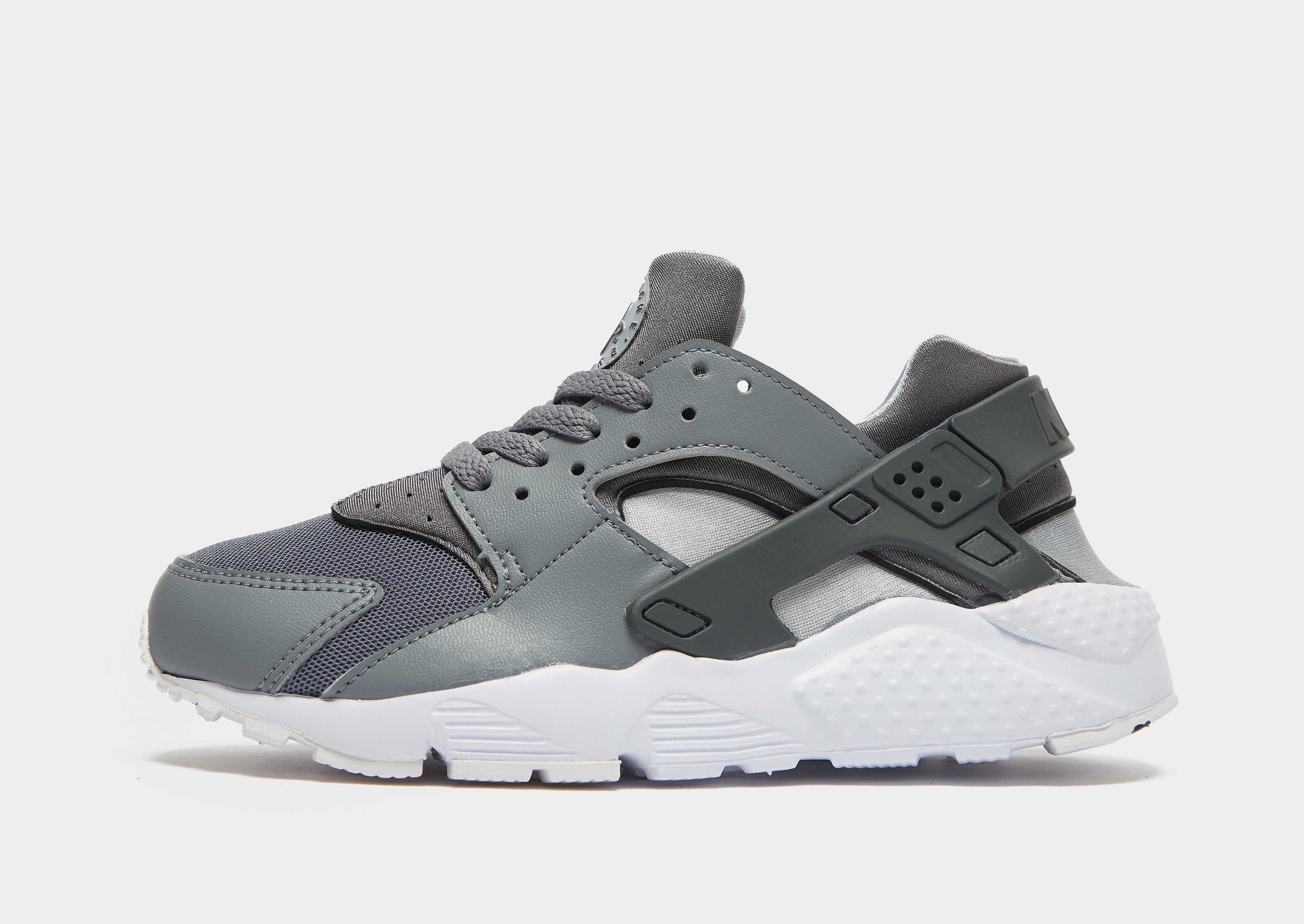 

Nike Air Huarache Junior - Cool Grey/Wolf Grey/White/Cool Grey - Kids, Cool Grey/Wolf Grey/White/Cool Grey