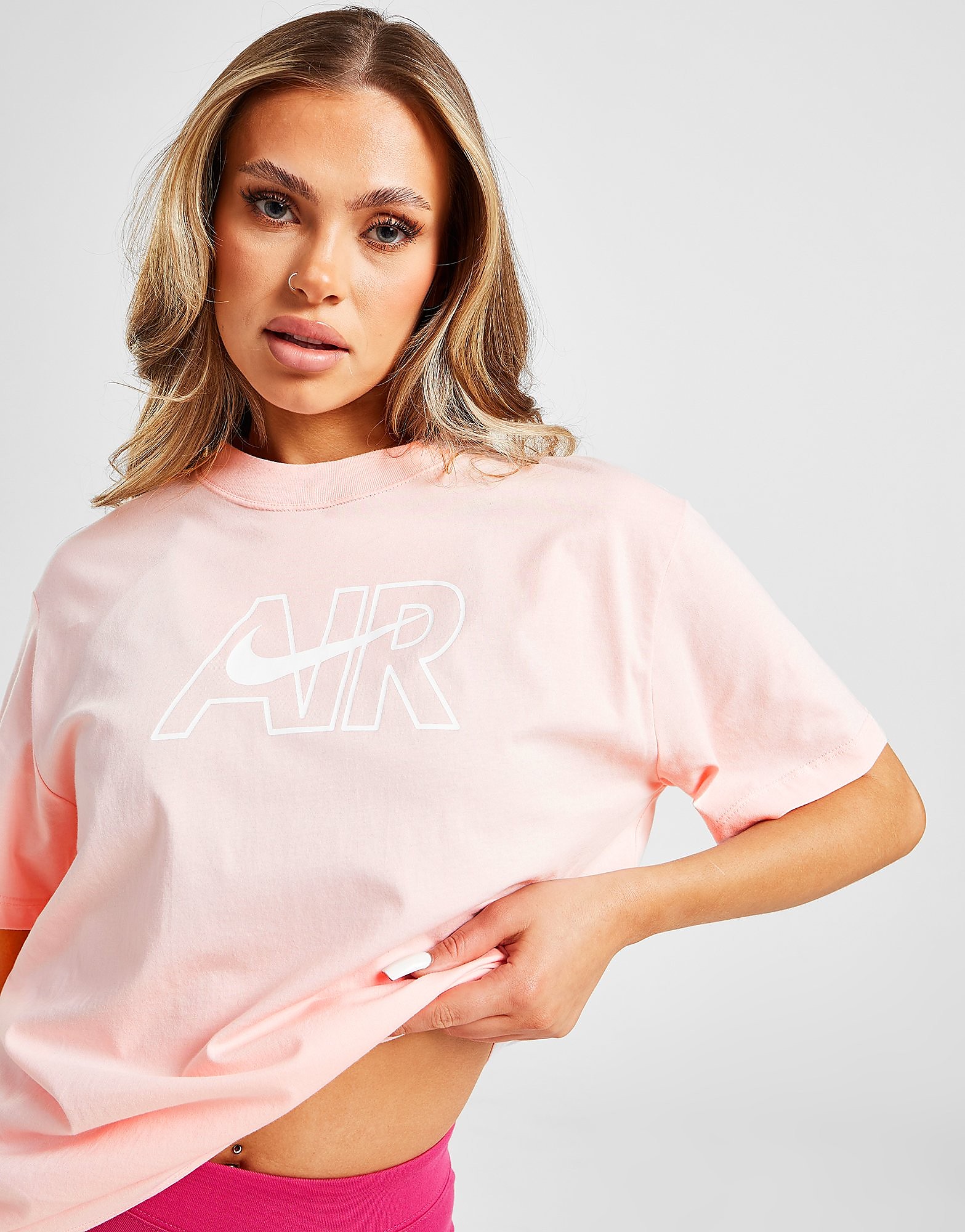 

Nike Air Boyfriend T-Shirt - Atmosphere - Womens, Atmosphere