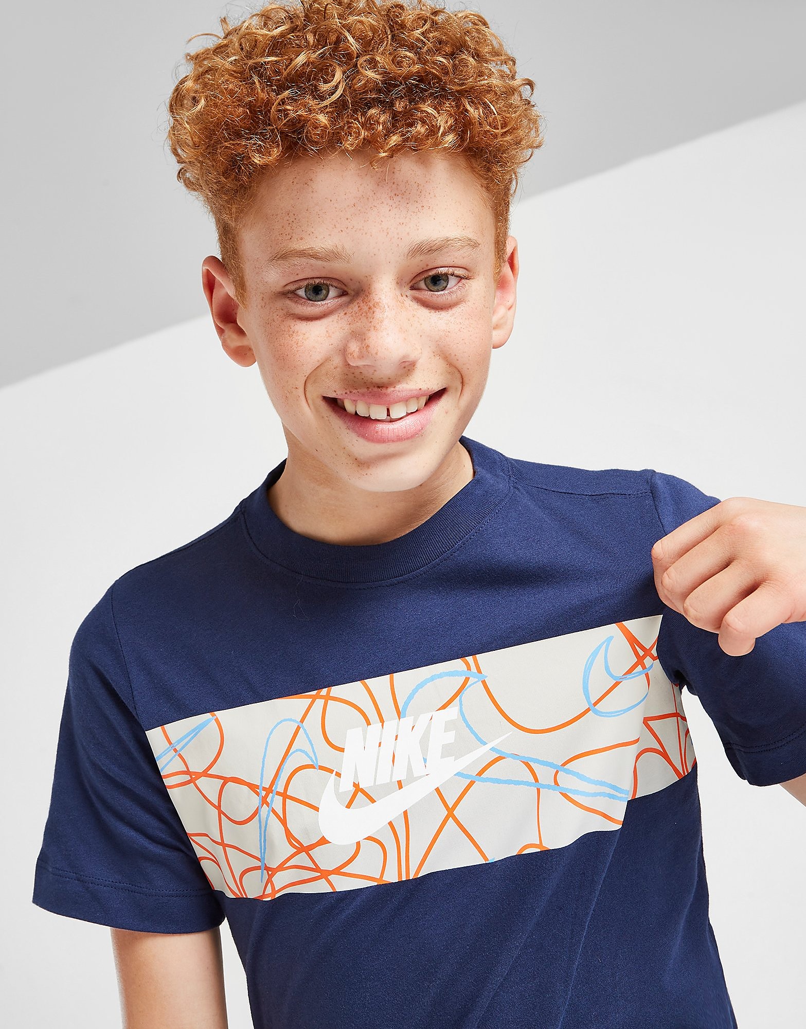 

Nike Futura Panel T-Shirt Junior - Navy - Kids, Navy