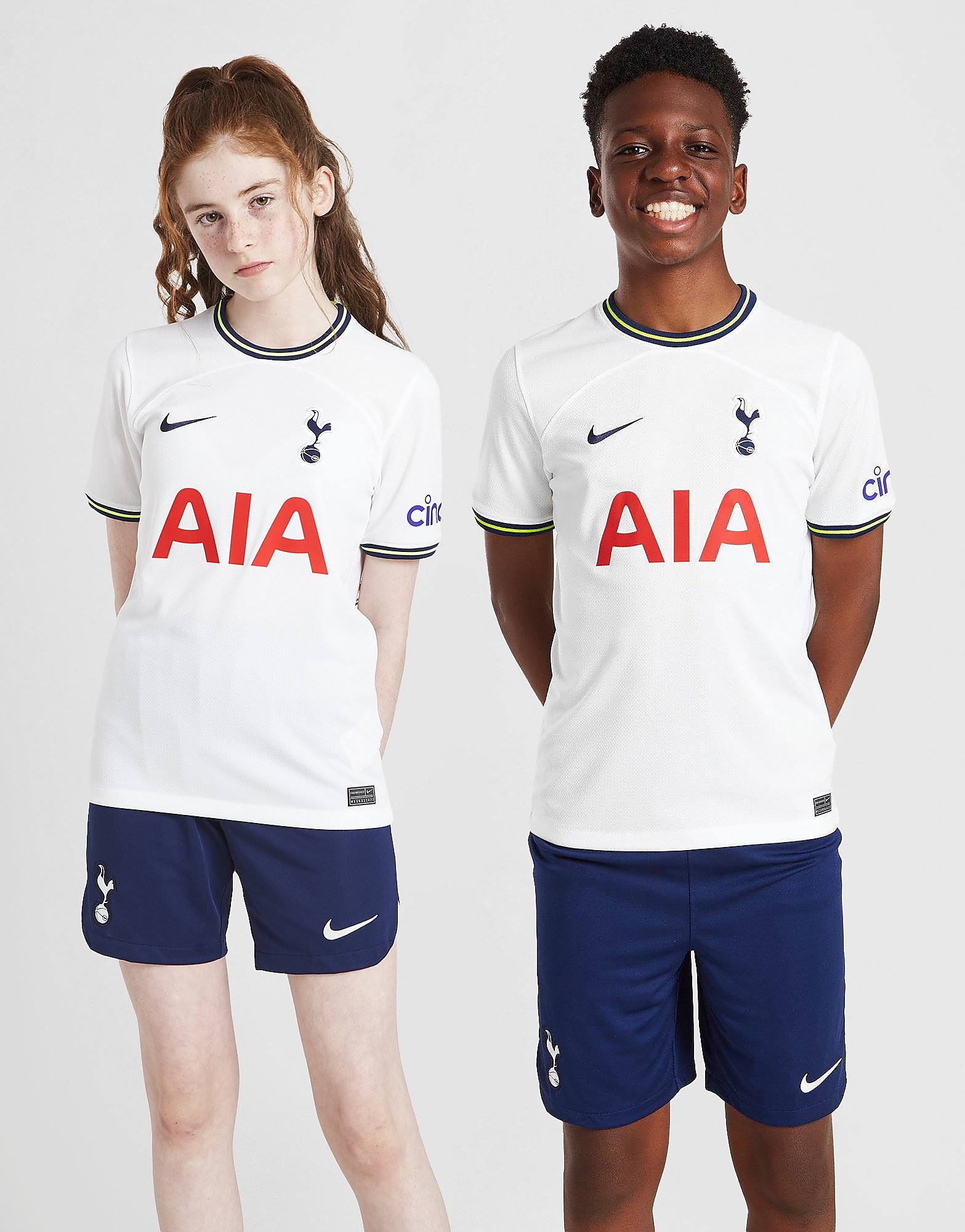 

Nike Tottenham Hotspur FC 2022/23 Home Shirt Junior - White/Binary Blue - Kids, White/Binary Blue