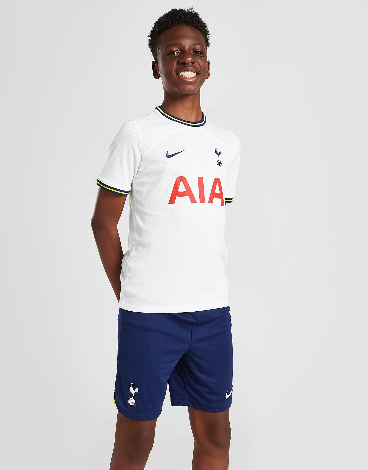 

Nike Tottenham Hotspur FC 2022/23 Home Shorts Junior - Binary Blue/White - Kids, Binary Blue/White