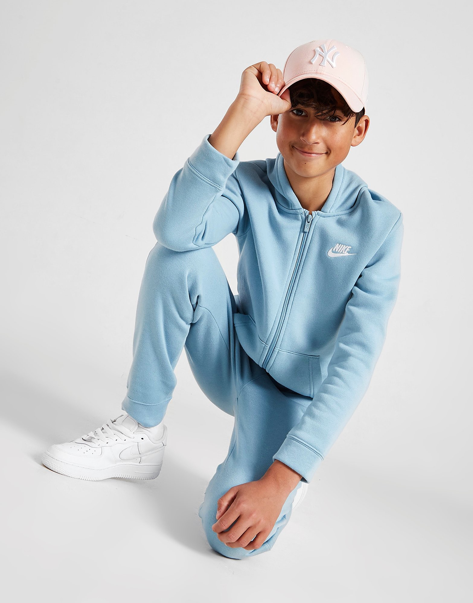 

Nike Core Tracksuit Junior - Worn Blue/Worn Blue/Worn Blue/White - Kids, Worn Blue/Worn Blue/Worn Blue/White
