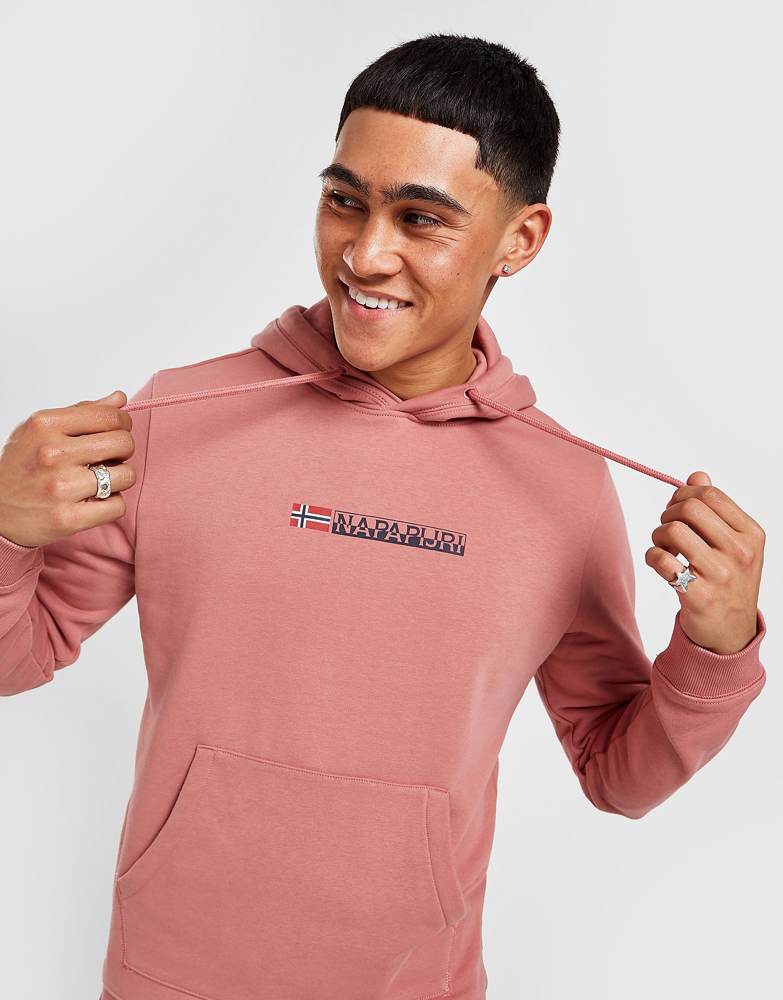 

Napapijri Bory Hoodie - Only at JD - Pink - Mens, Pink