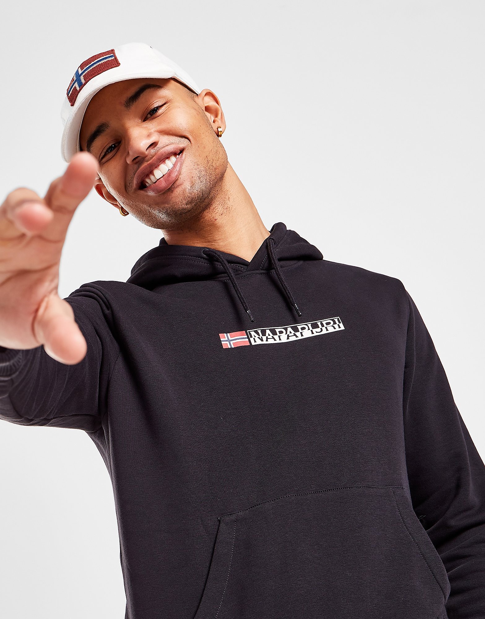 

Napapijri Bory Hoodie - Exclusive - Only at JD - Black - Mens, Black