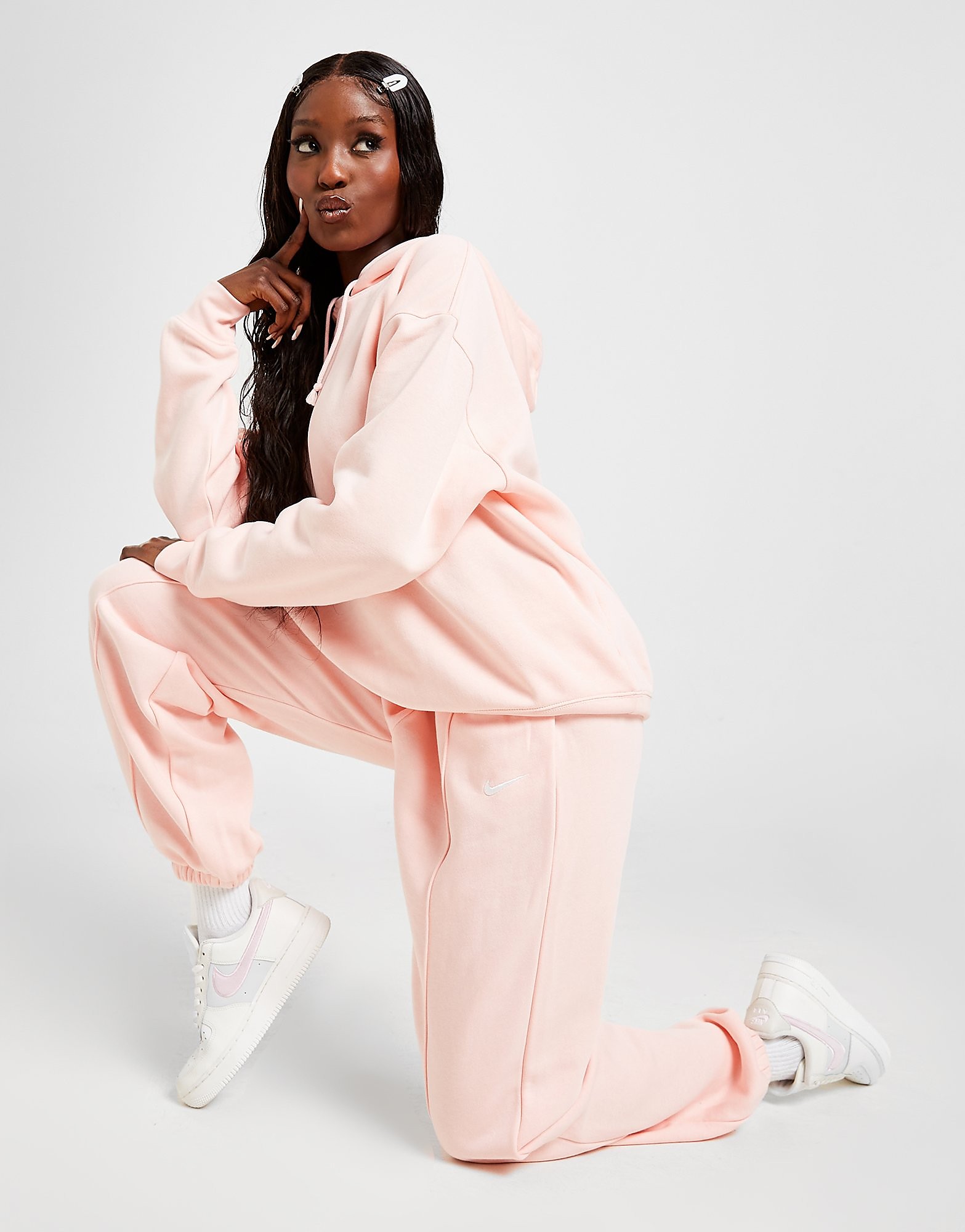 

Nike Trend Cuffed Joggers - Atmosphere/White - Womens, Atmosphere/White
