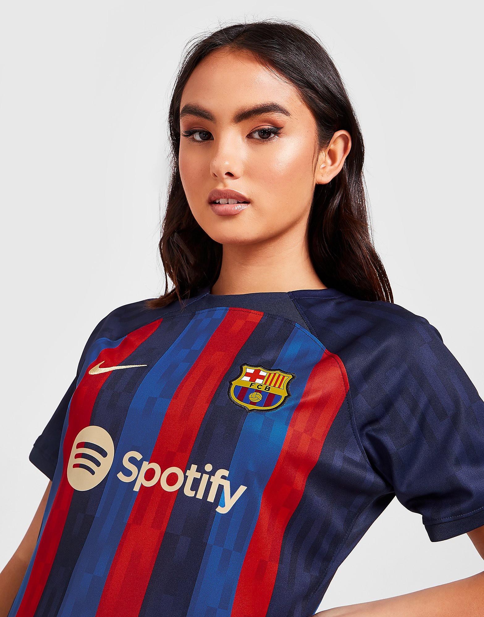 

Nike FC Barcelona 2022/23 Home Shirt Women's - Navy, Navy