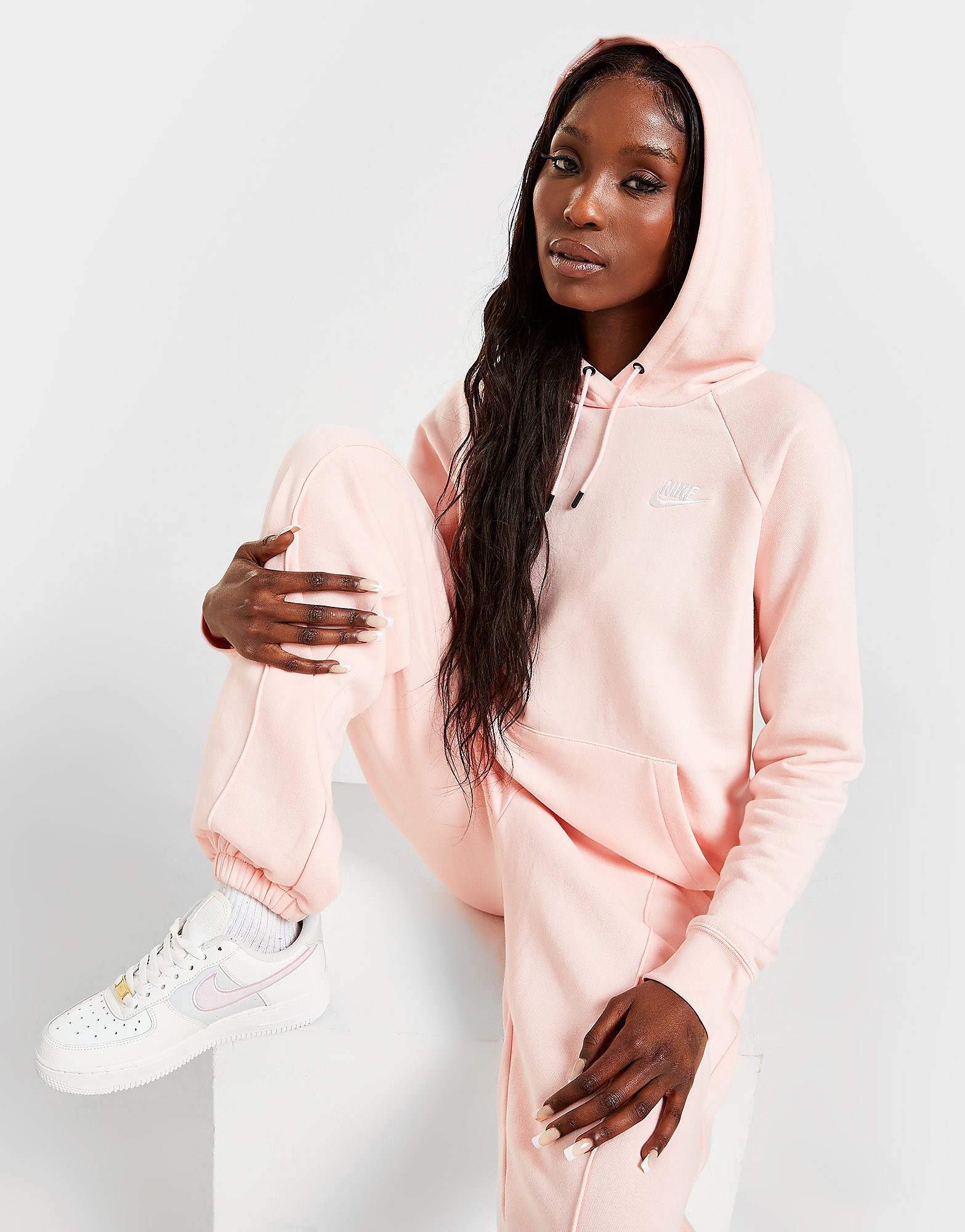 

Nike Sportswear Essential Overhead Hoodie Women's - Atmosphere/White, Atmosphere/White