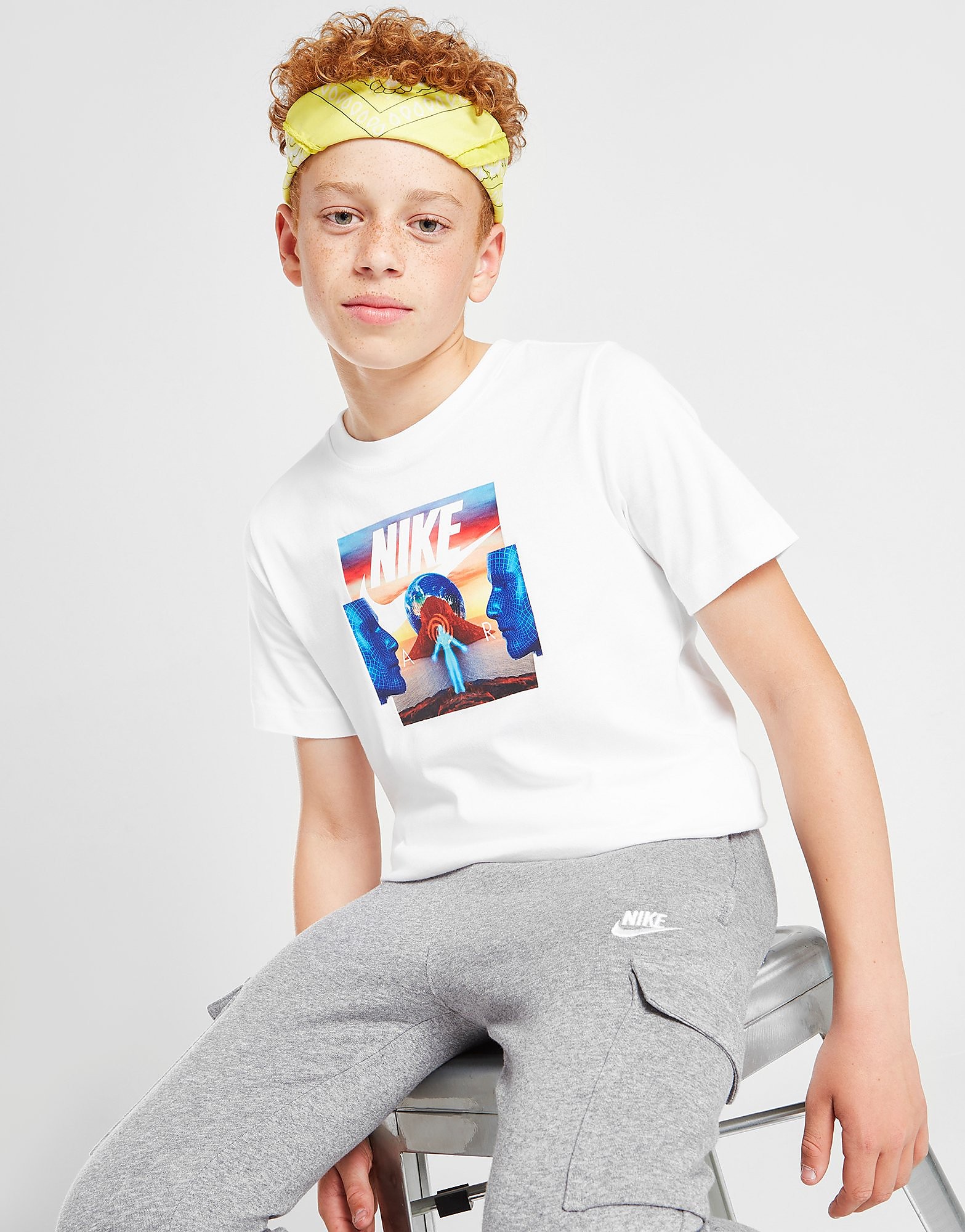 

Nike Air Photo T-Shirt Junior - White - Kids, White