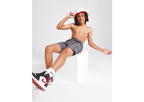 Nike Cargo Swim Shorts Junior - Only at JD - Grey - Kids, Grey