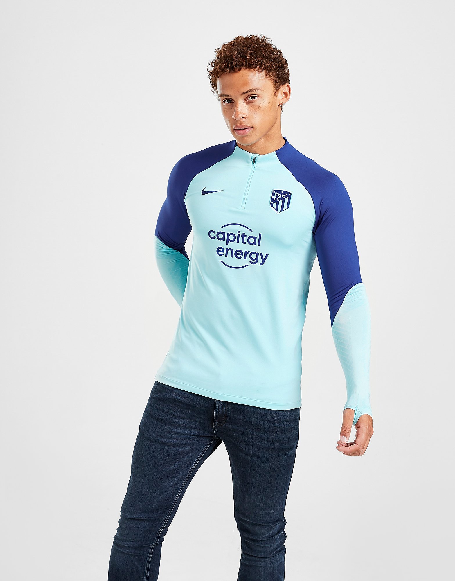 

Nike Atletico Madrid Strike Drill Top - Blue - Mens, Blue