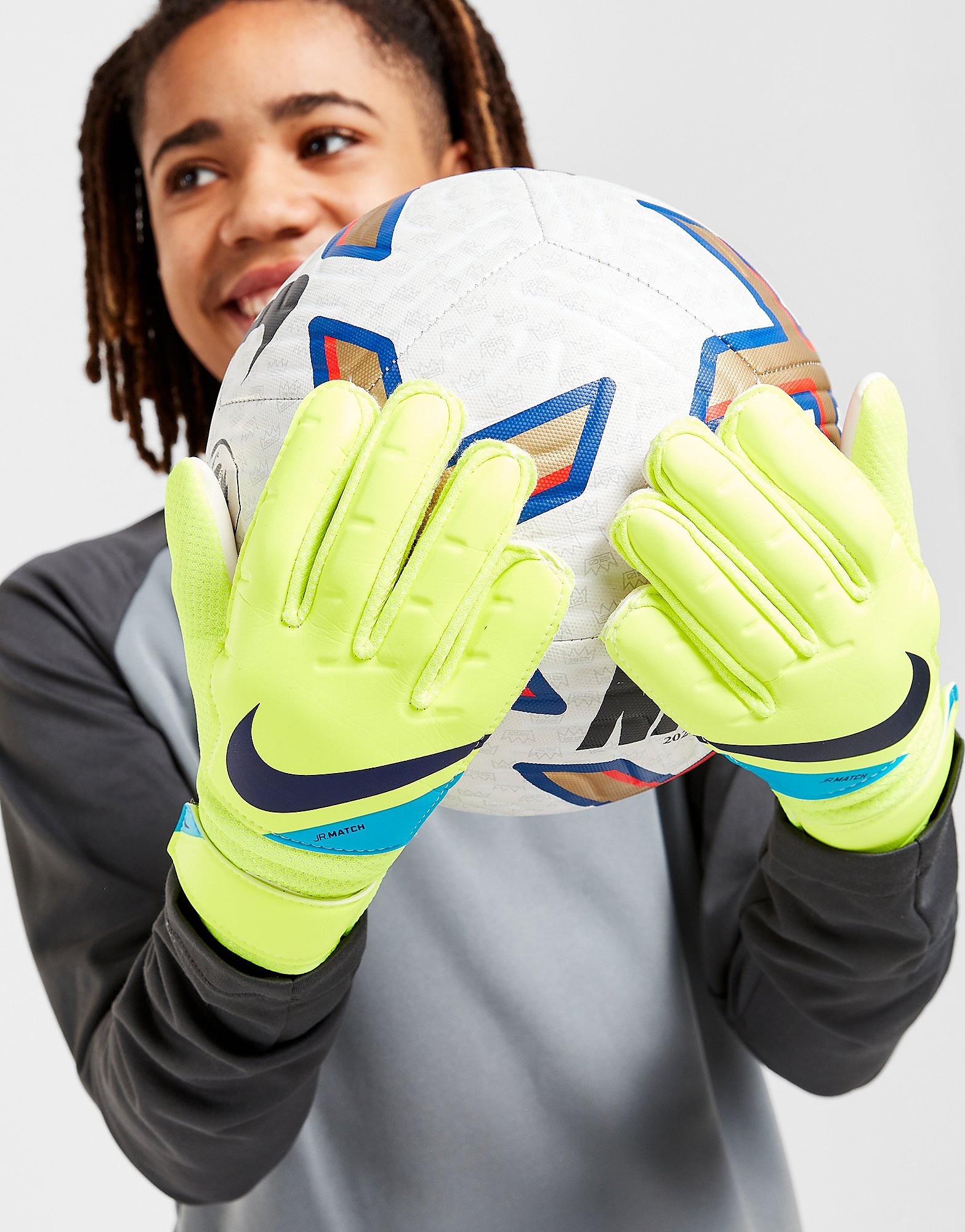Nike Goalkeeper Match Gloves Junior - Yellow - Kids, Yellow
