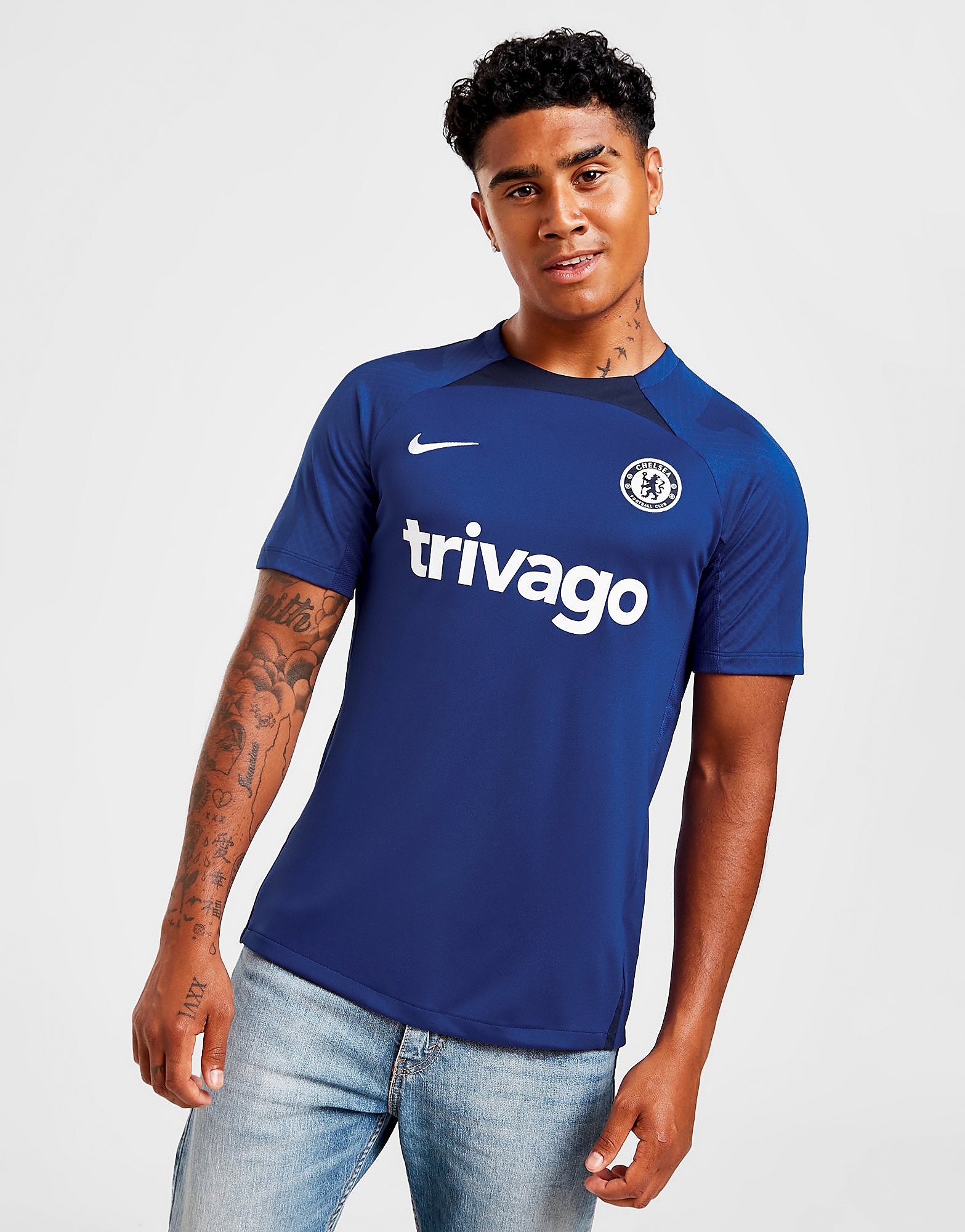

Nike Chelsea FC Strike Shirt - Blue - Mens, Blue