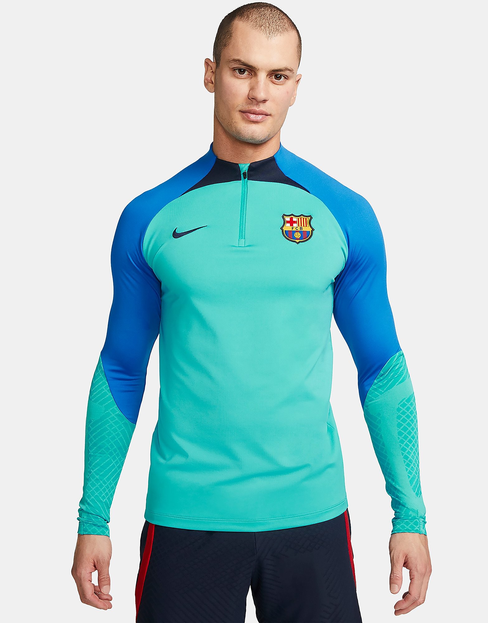 

Nike FC Barcelona Strike Drill Top - Blue - Mens, Blue