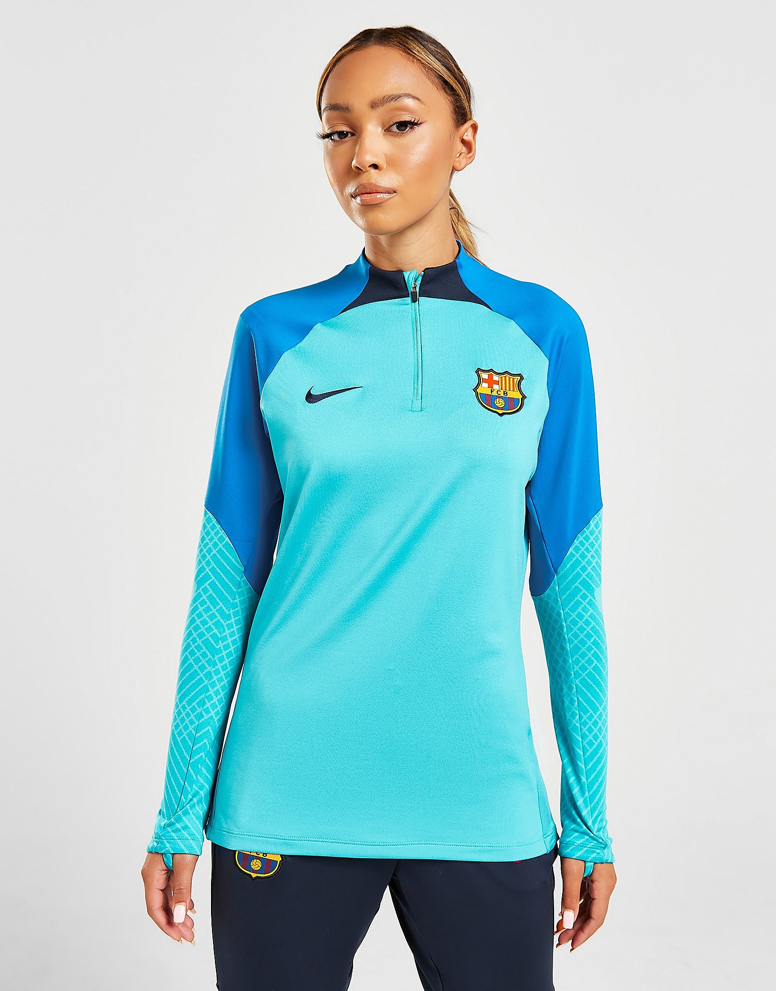 

Nike FC Barcelona Strike Drill Top - Blue - Womens, Blue