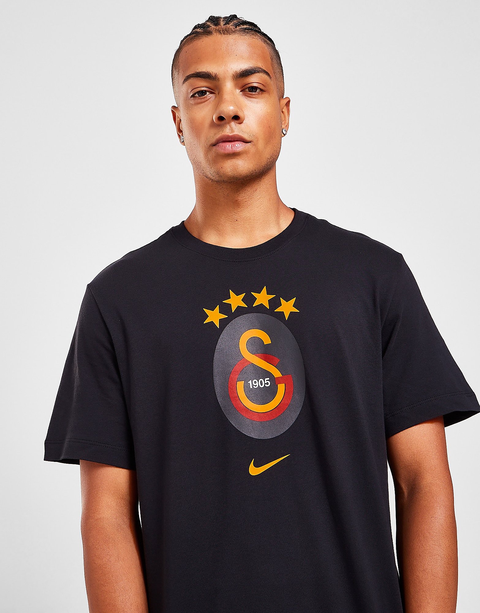 Nike Galatasaray Crest T-Shirt - Black - Mens, Black