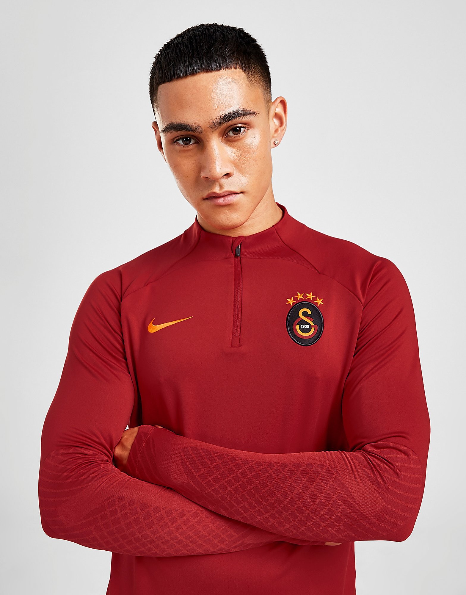 

Nike Galatasaray Strike 1/4 Zip Top - Red - Mens, Red