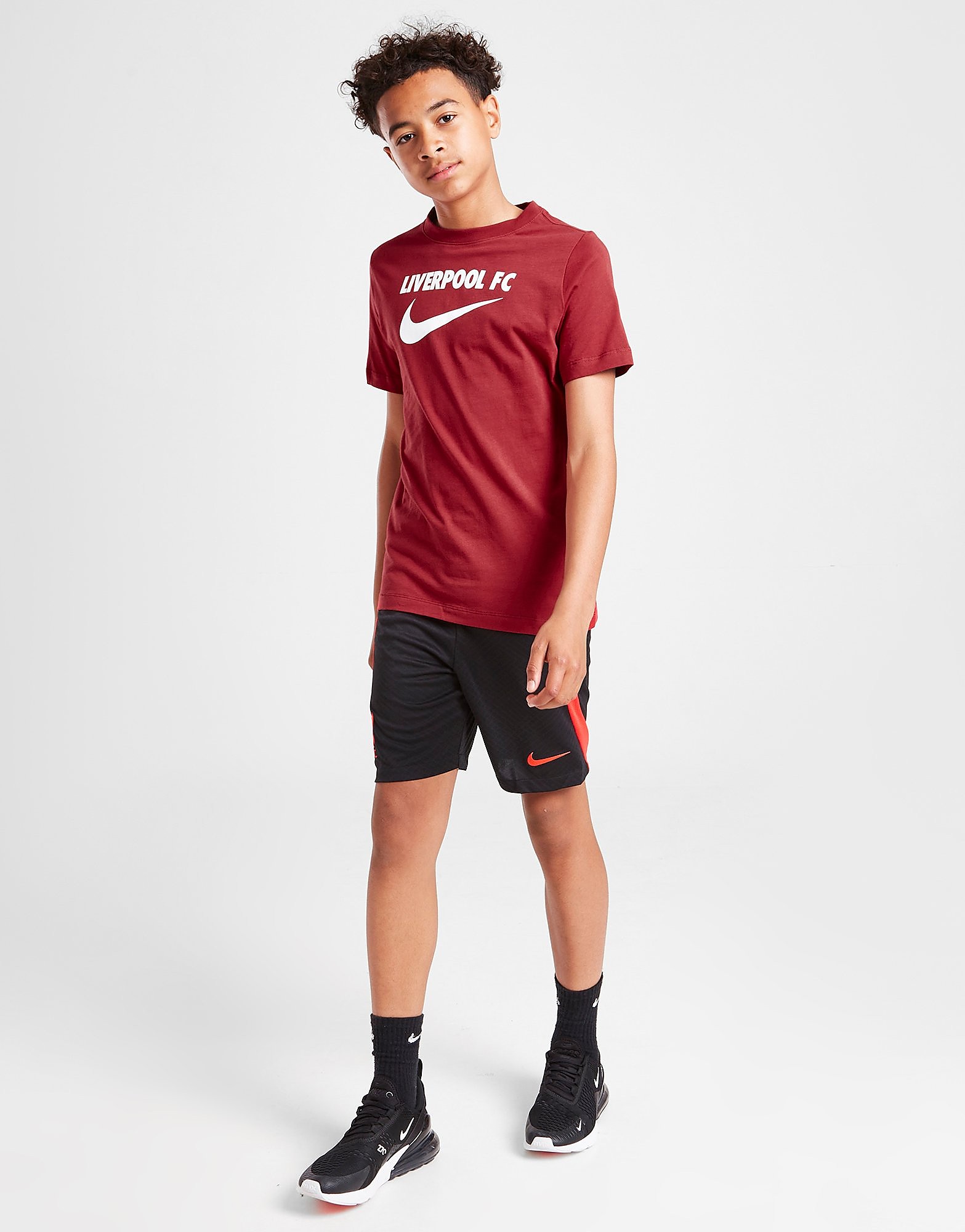 

Nike Liverpool FC Swoosh T-Shirt Junior - Red - Kids, Red