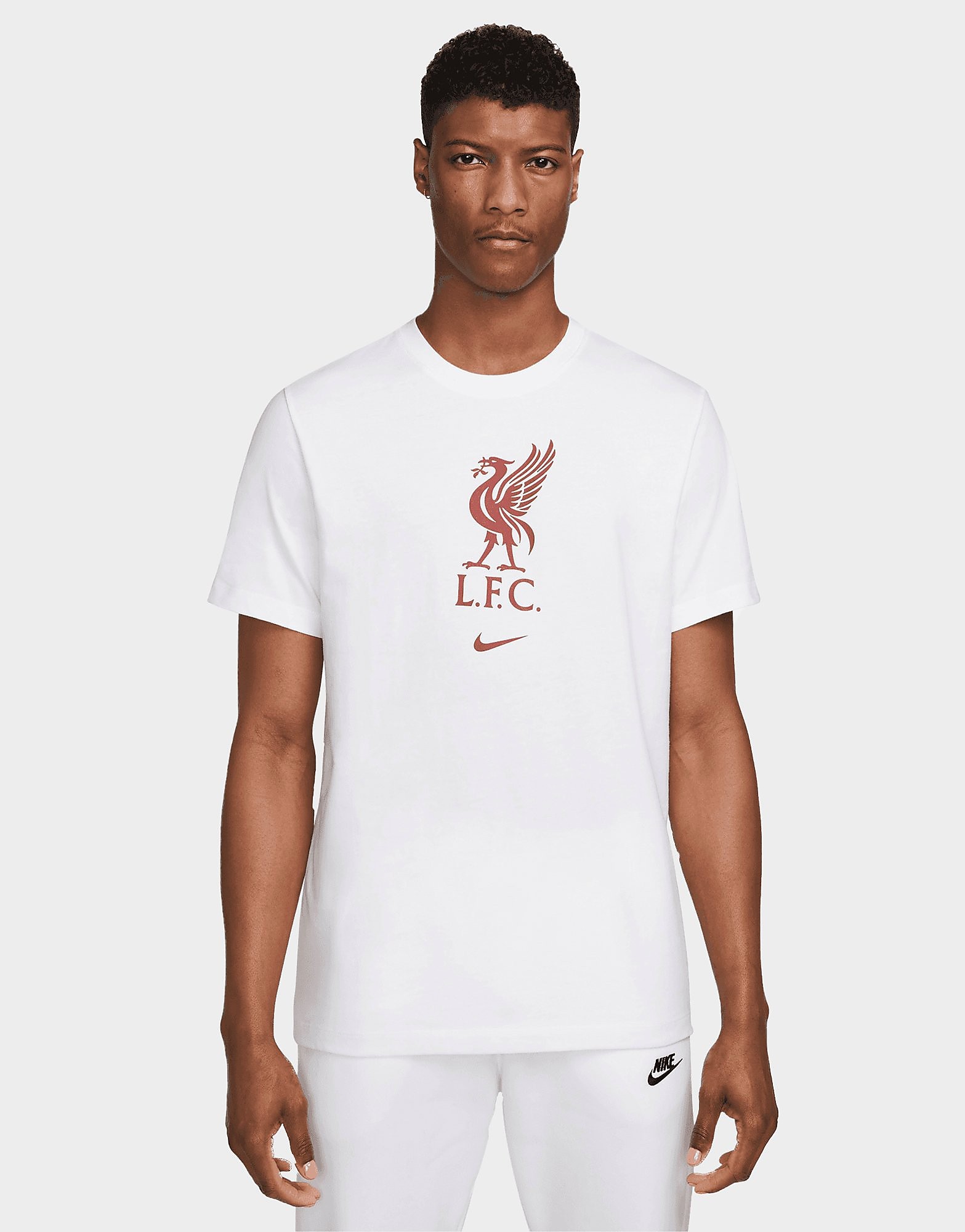 

Nike Liverpool FC Crest T-Shirt - White - Mens, White