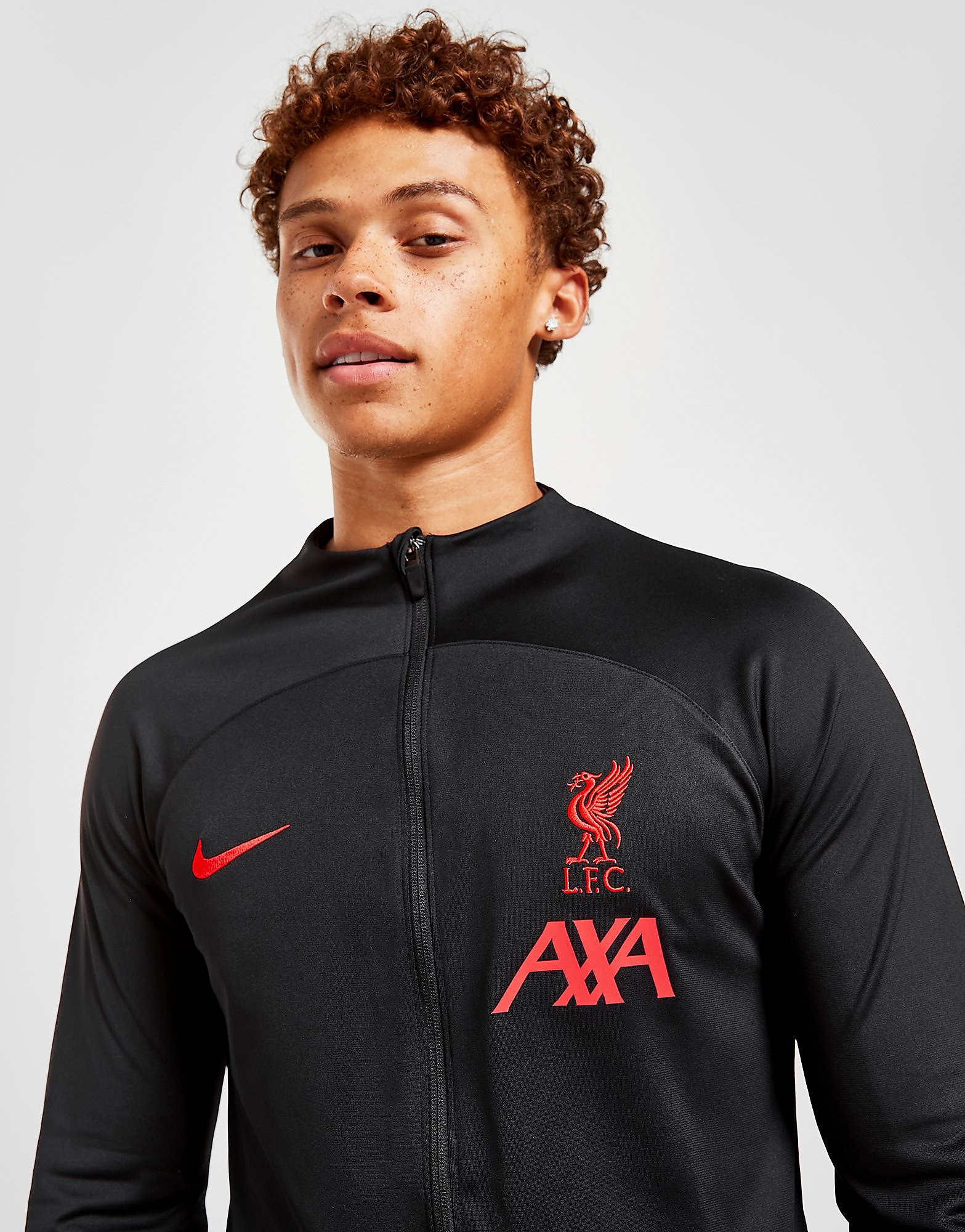 

Nike Liverpool FC Strike Track Jacket - Black - Mens, Black
