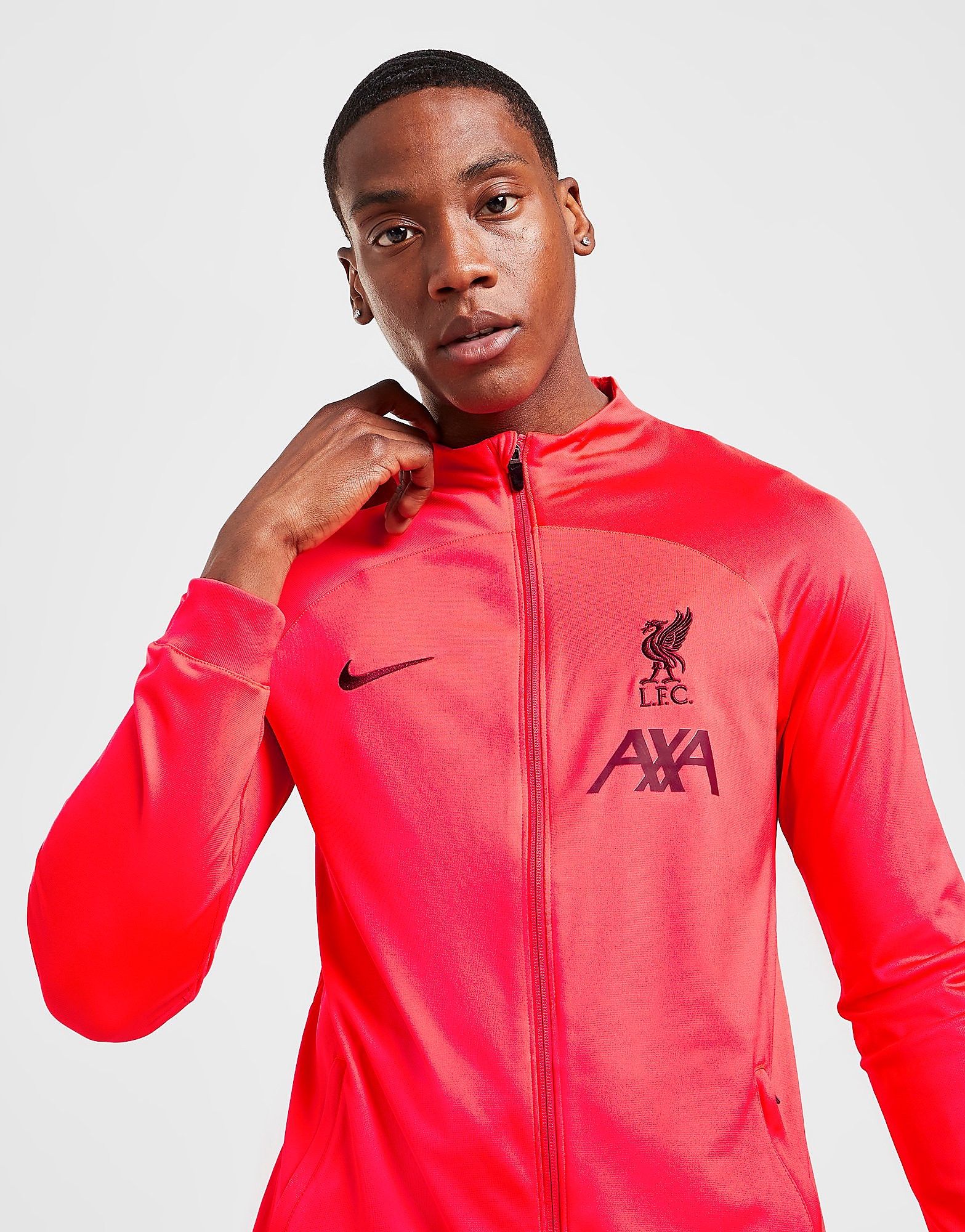 

Nike Liverpool FC Strike Track Jacket - Siren Red/Burgundy Crush - Mens, Siren Red/Burgundy Crush