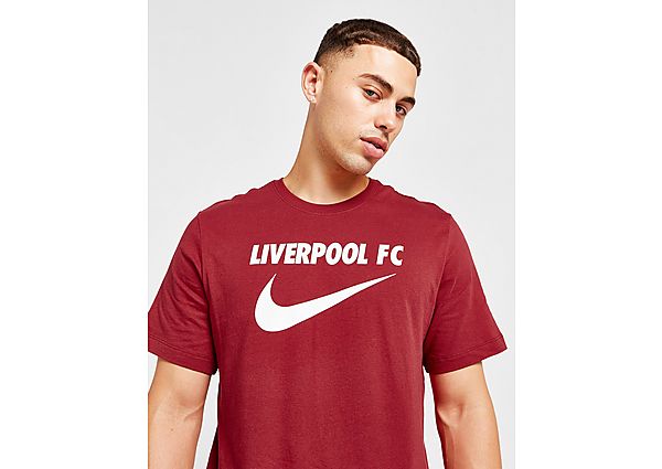 Nike Liverpool FC Swoosh T-Shirt - Tough Red - Mens, Tough Red