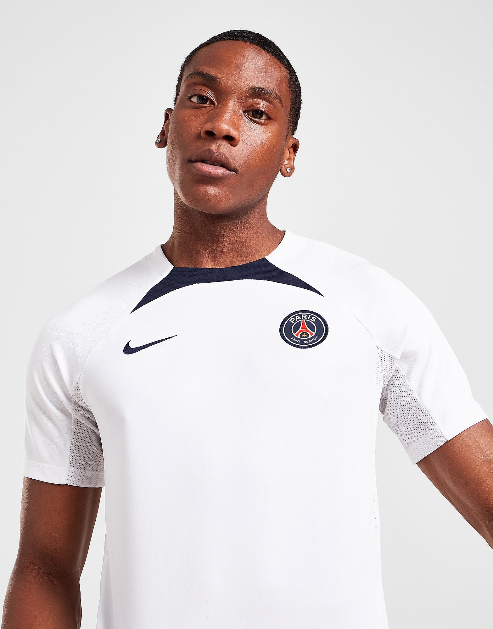 

Nike Paris Saint Germain Strike Shirt - White - Mens, White