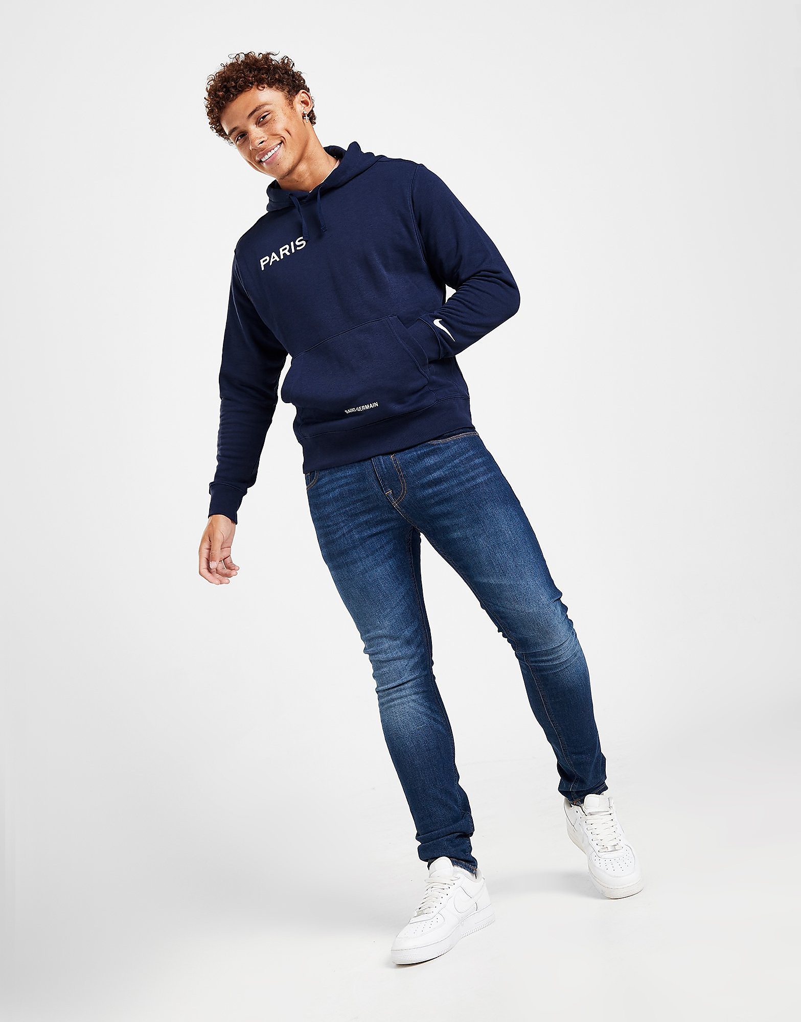 

Nike Paris Saint Germain Hoodie - Blue - Mens, Blue