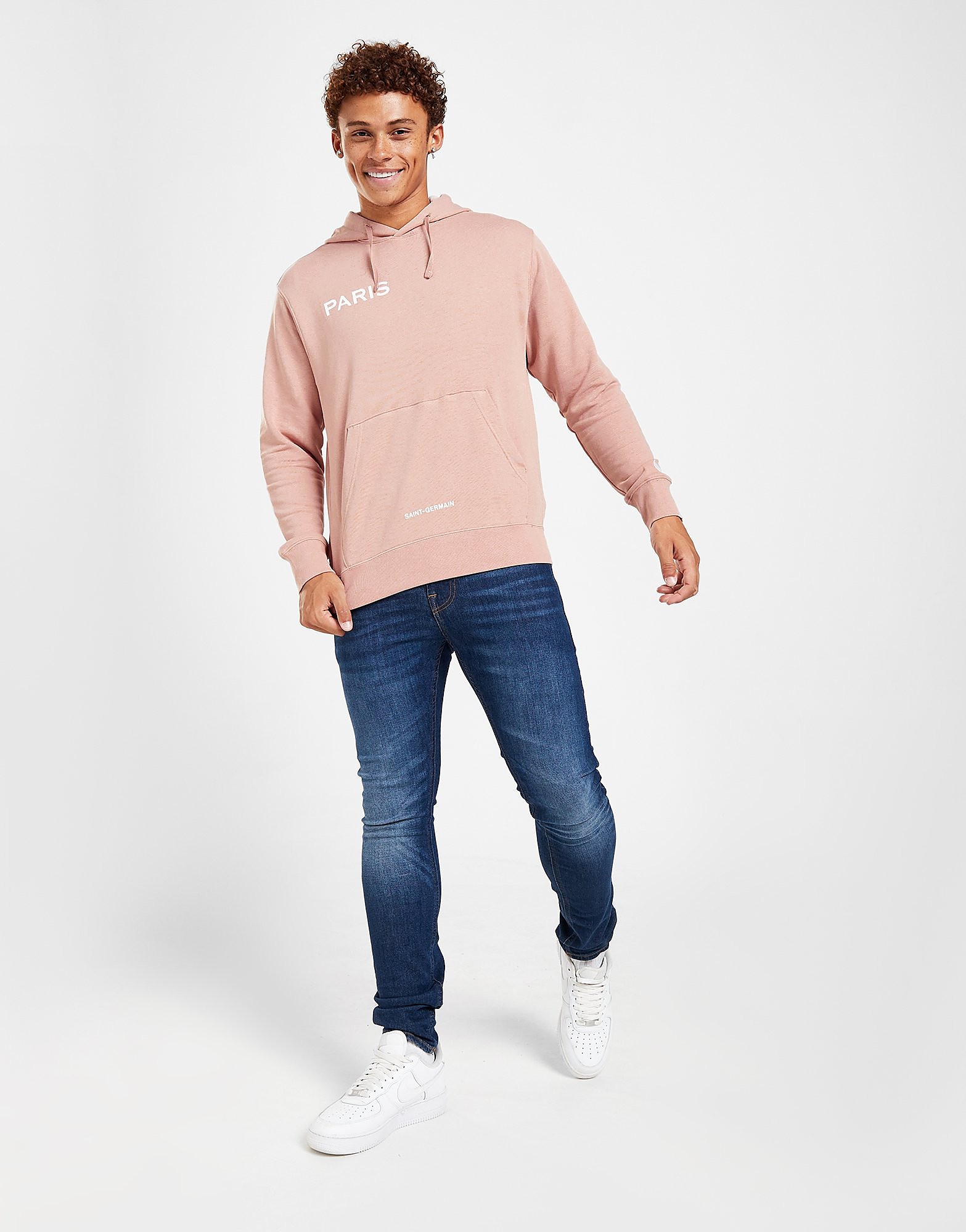 

Nike Paris Saint Germain Hoodie - Pink - Mens, Pink
