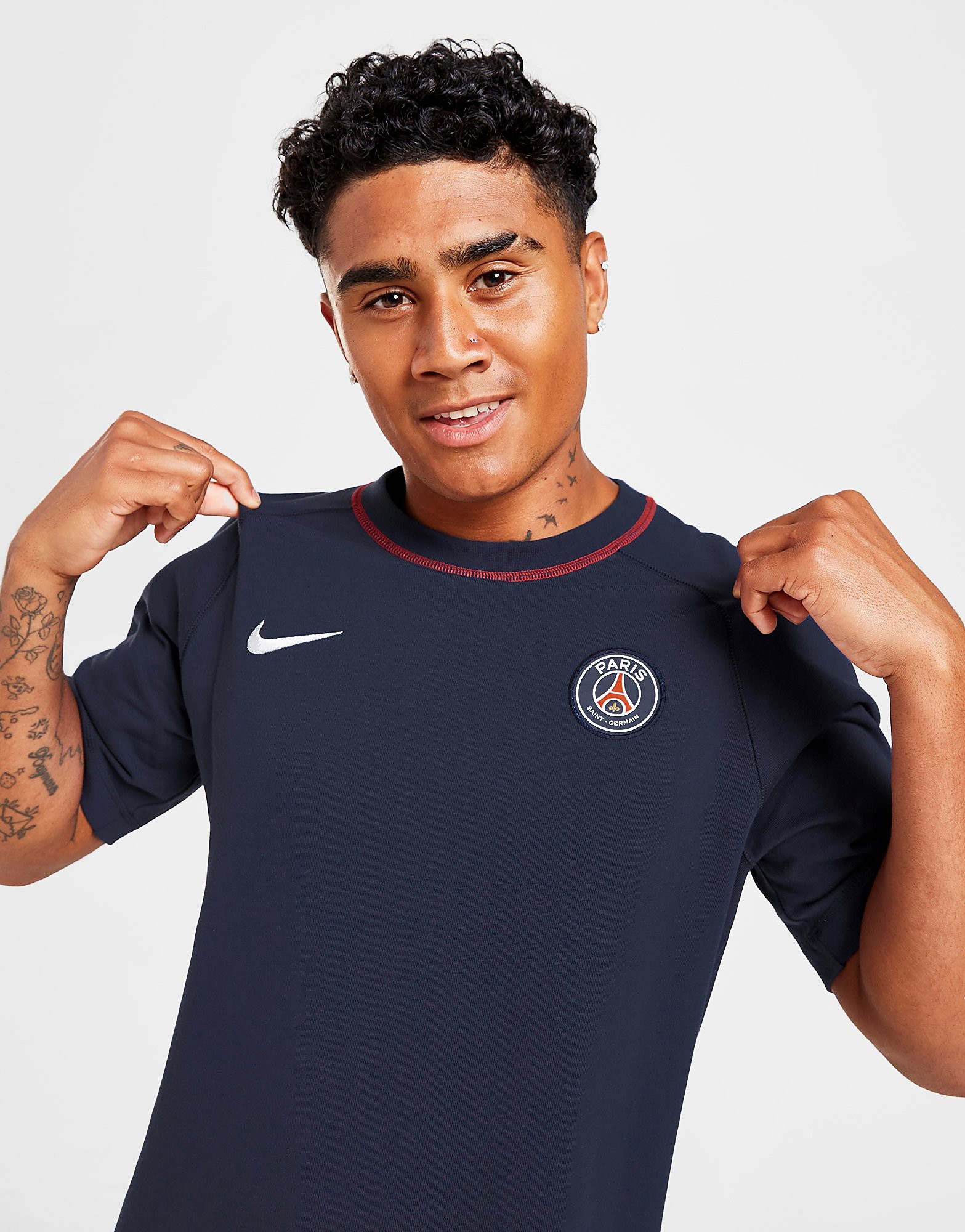 

Nike Paris Saint Germain Travel T-Shirt - Navy - Mens, Navy