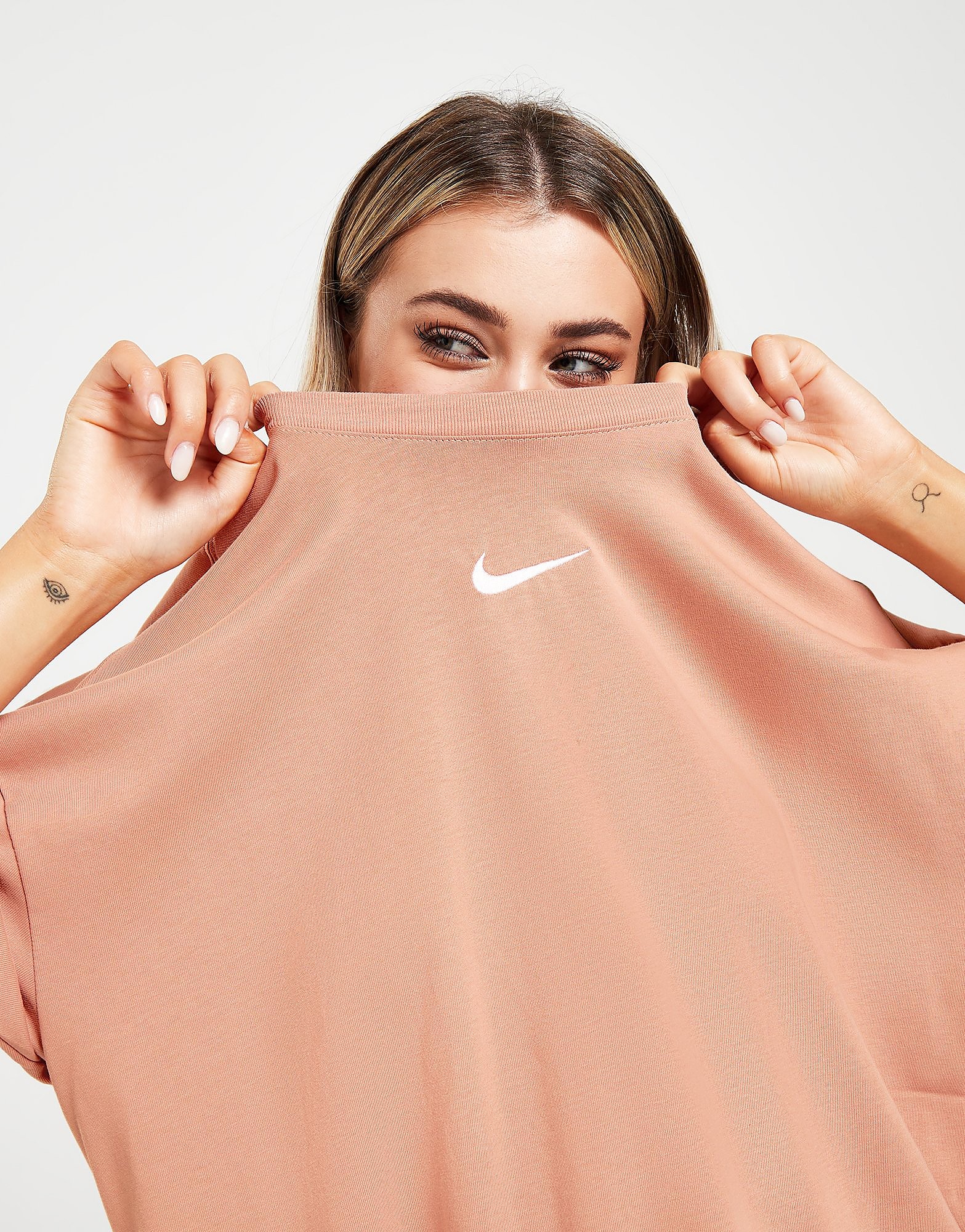 

Nike Sportswear Paris Saint Germain Oversized T-Shirt - Pink - Womens, Pink