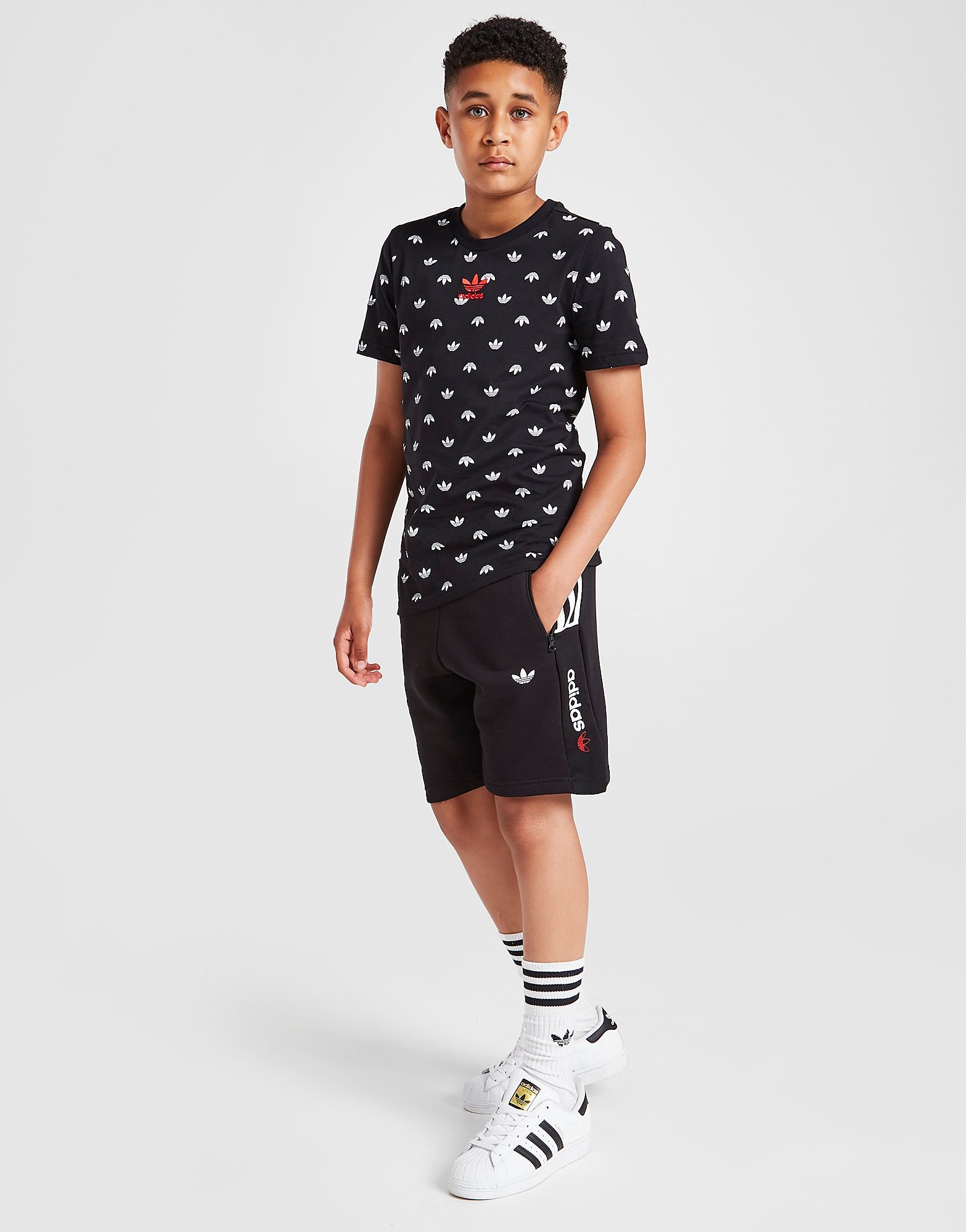 

adidas Originals Itasca Shorts Junior - Only at JD - Black - Kids, Black