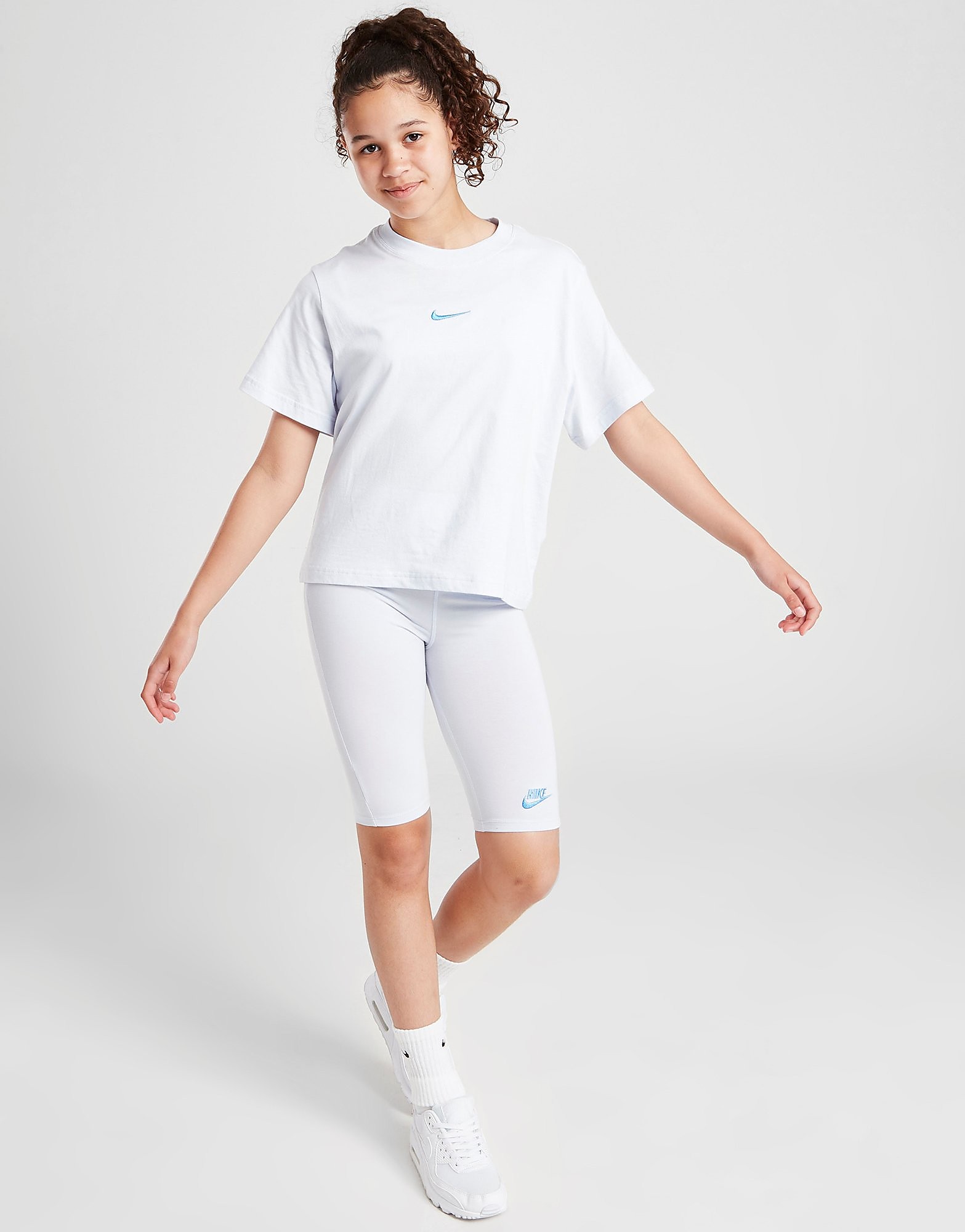 

Nike Girls' Essential Boxy T-Shirt Junior - Grey - Kids, Grey