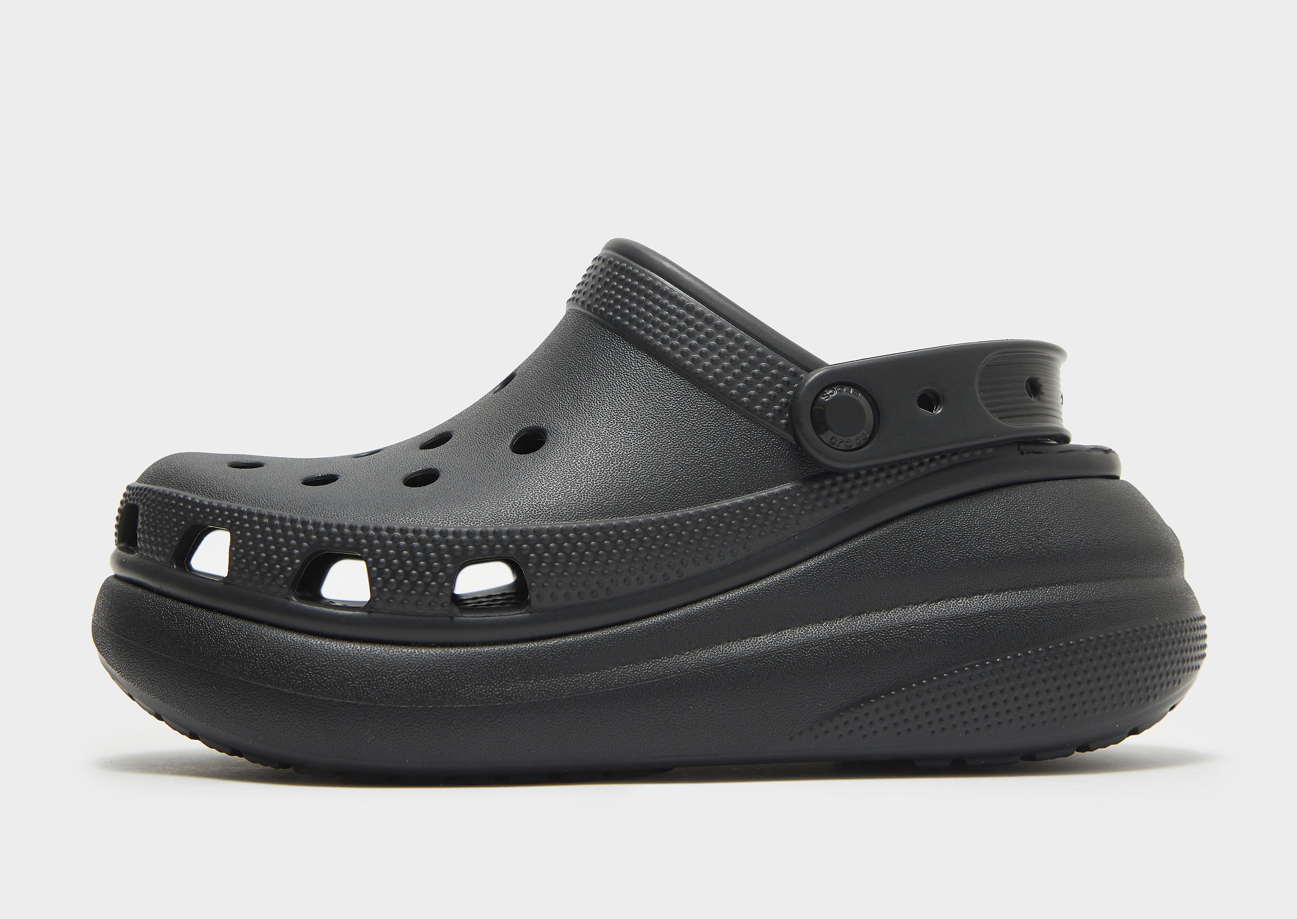 

Crocs Classic Crush Clog Women's - BLACK, BLACK