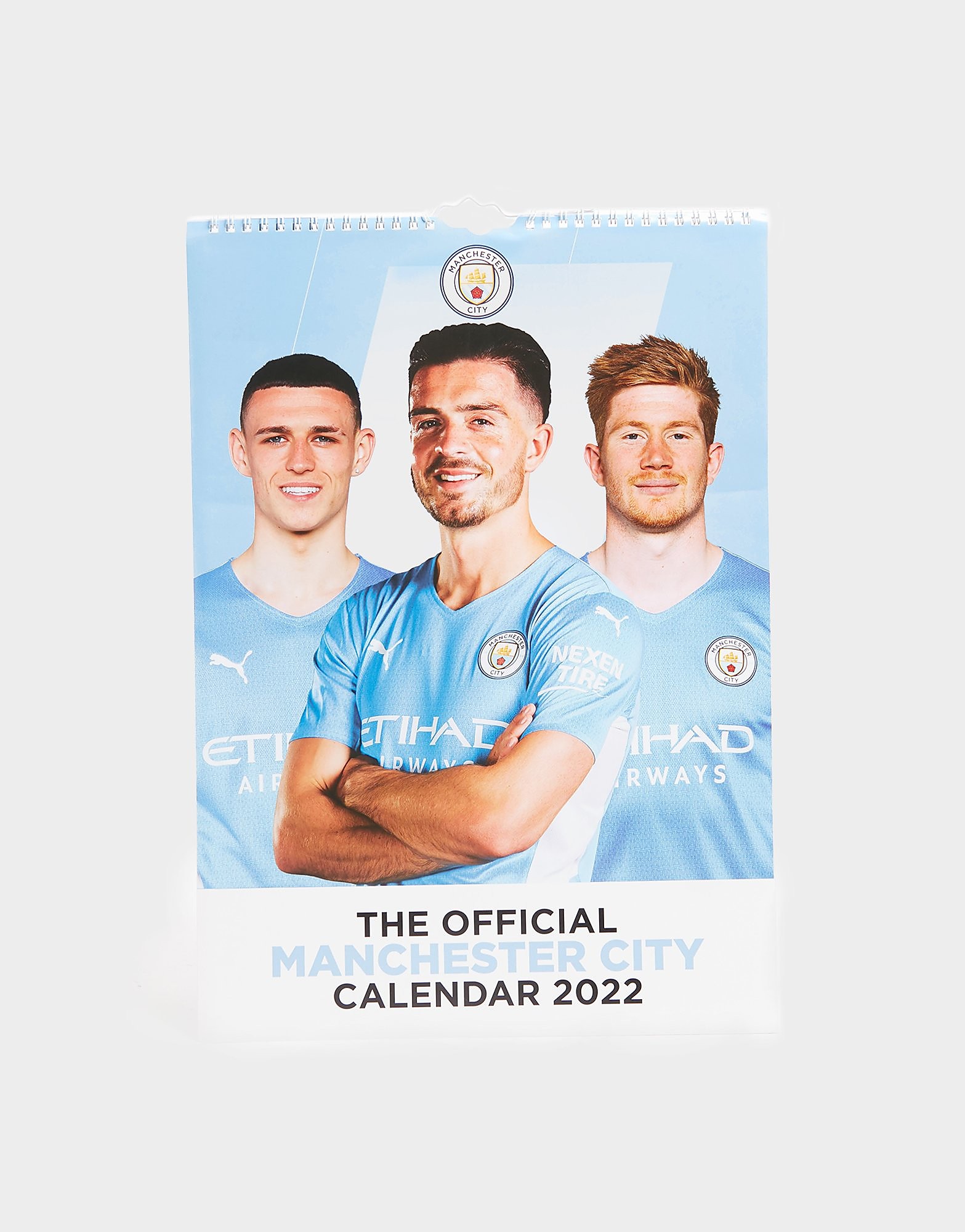 Official Team Manchester City FC 2022 Calendar - Blue - Mens, Blue
