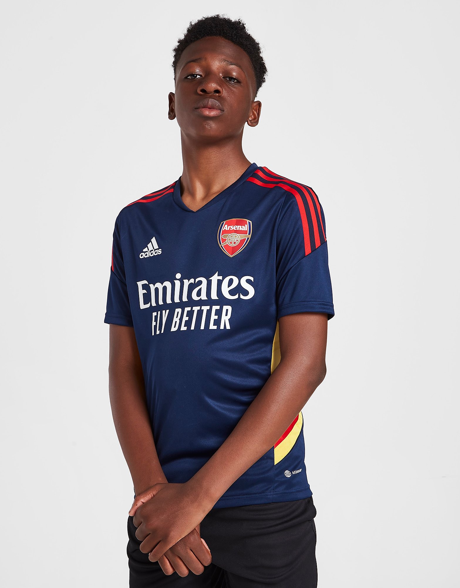 

adidas Arsenal FC Training Shirt Junior - Navy - Kids, Navy