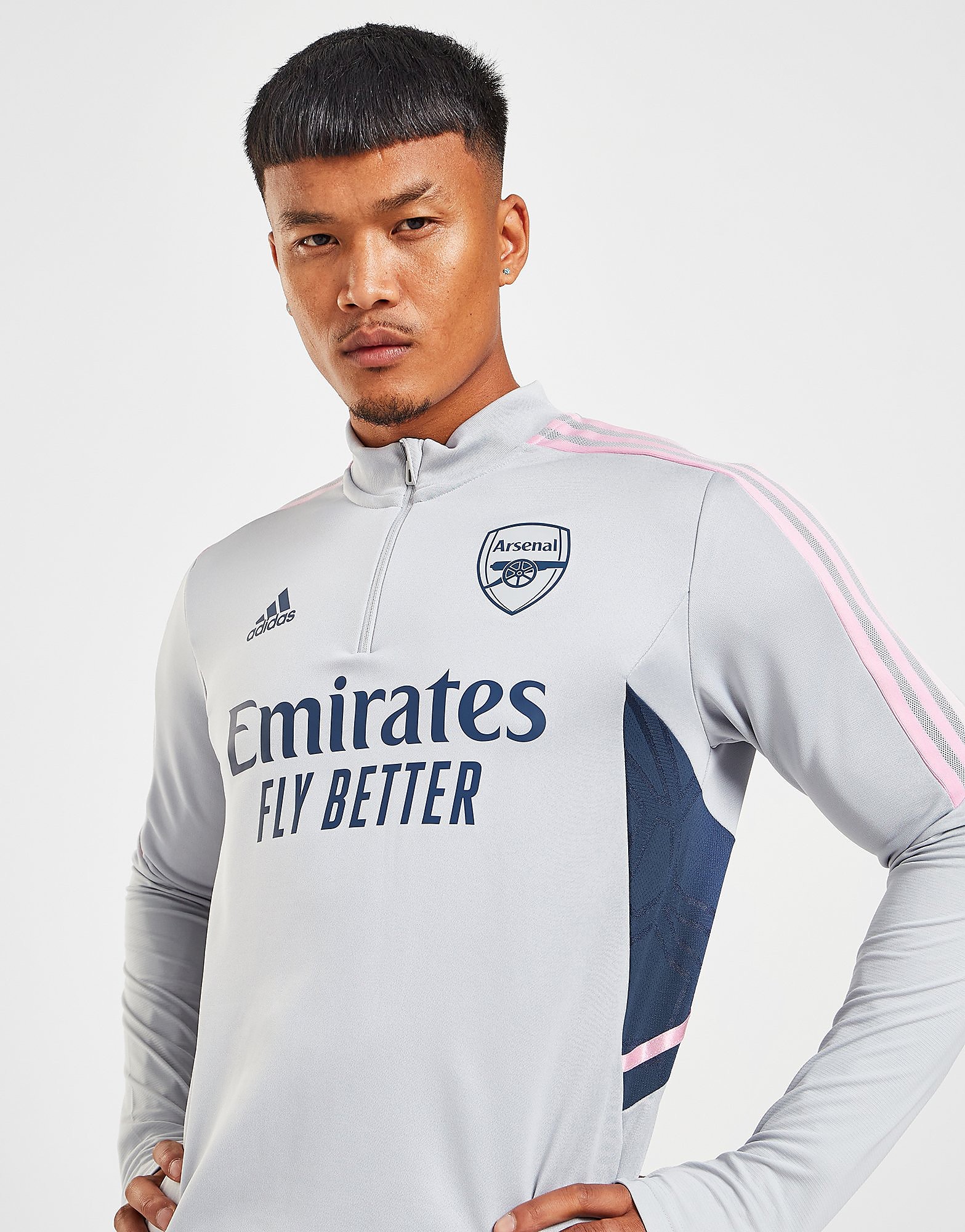 

adidas Arsenal FC Training Top - Clear Onix - Mens, Clear Onix