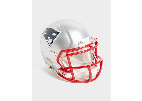 Official Team NFL New England Patriots Mini Helmet - Grey, Grey