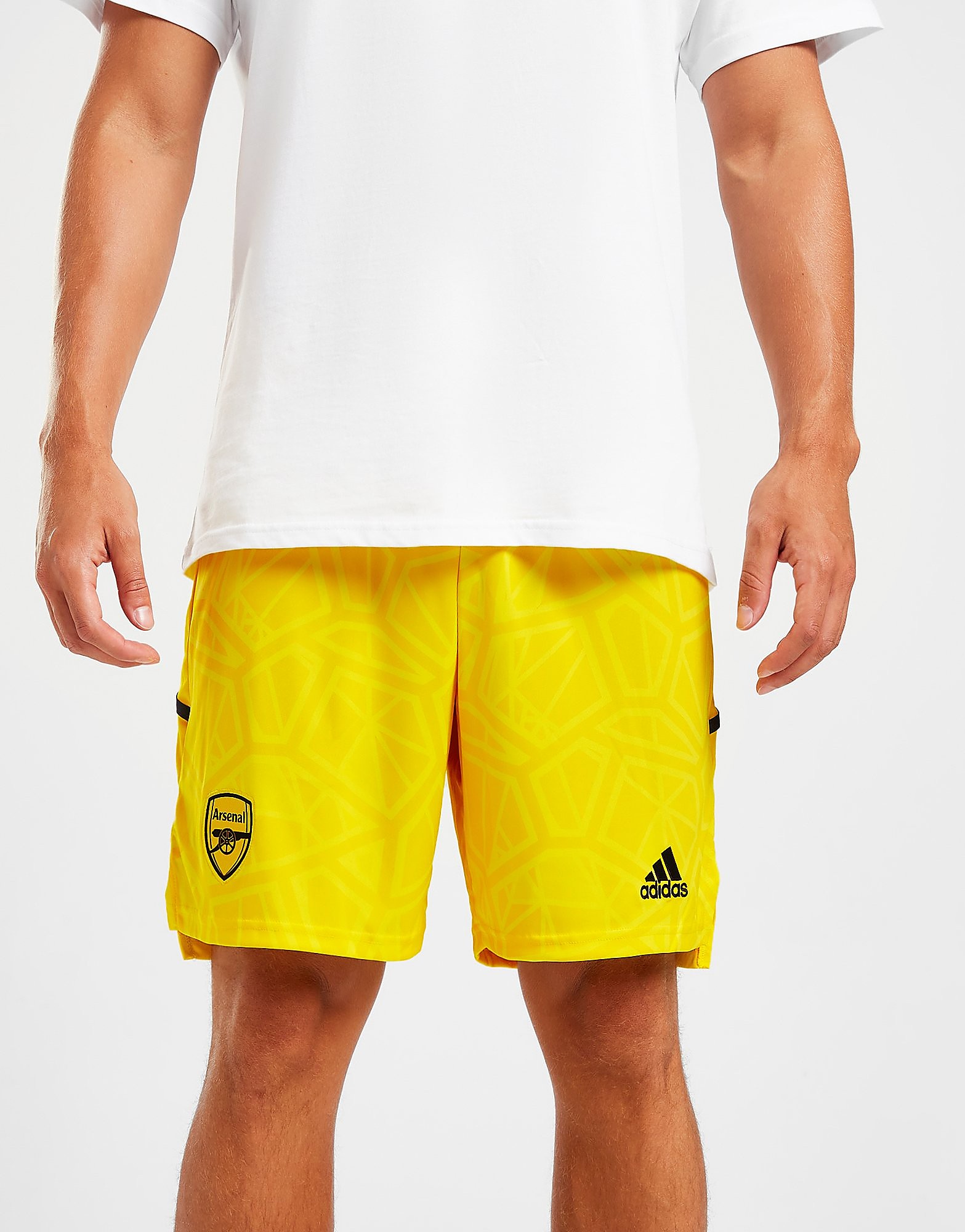 

adidas Arsenal FC 2022/23 Goalkeeper Home Shorts - Yellow - Mens, Yellow