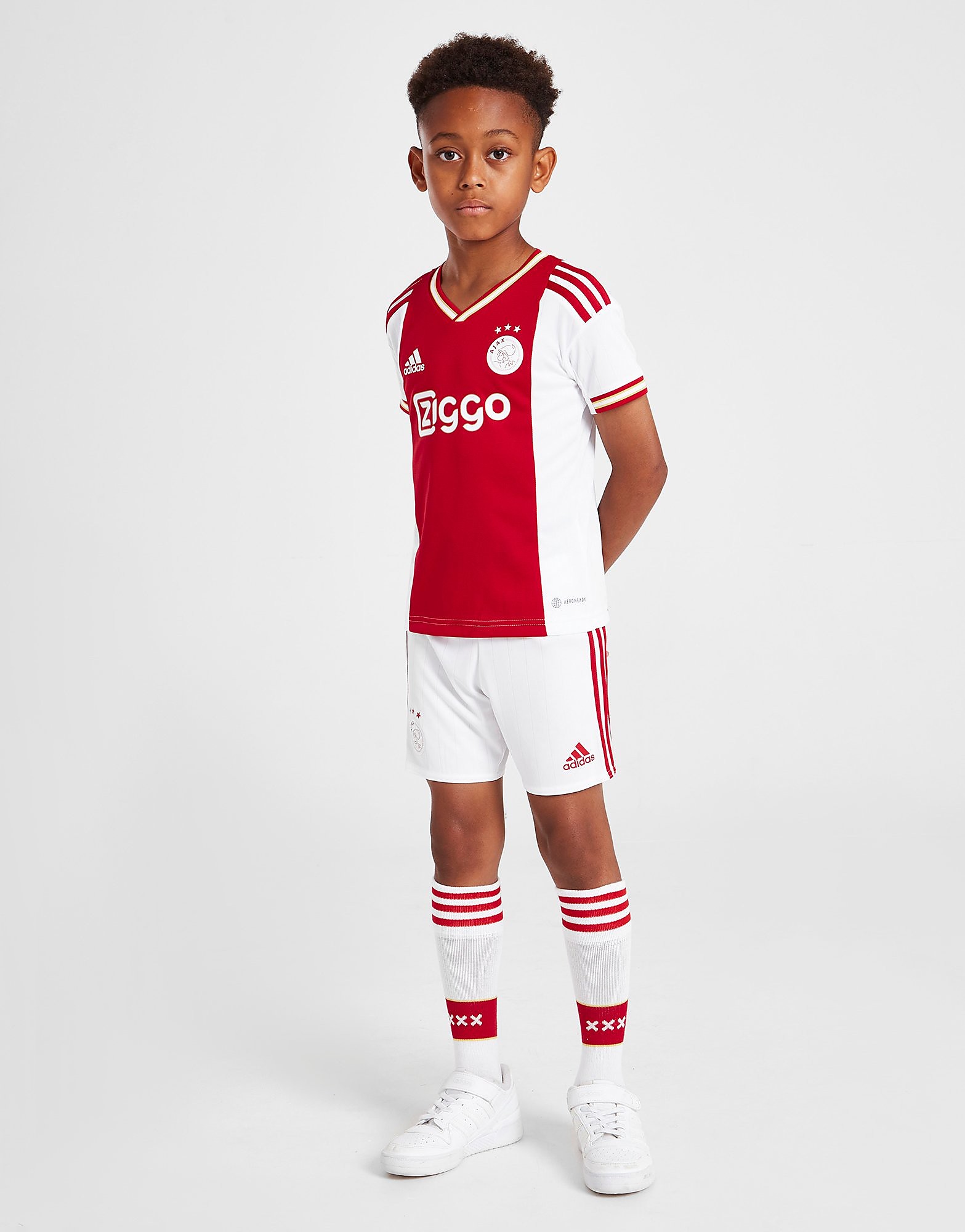 

adidas Ajax 2022/23 Home Kit Children - Bold Red - Kids, Bold Red