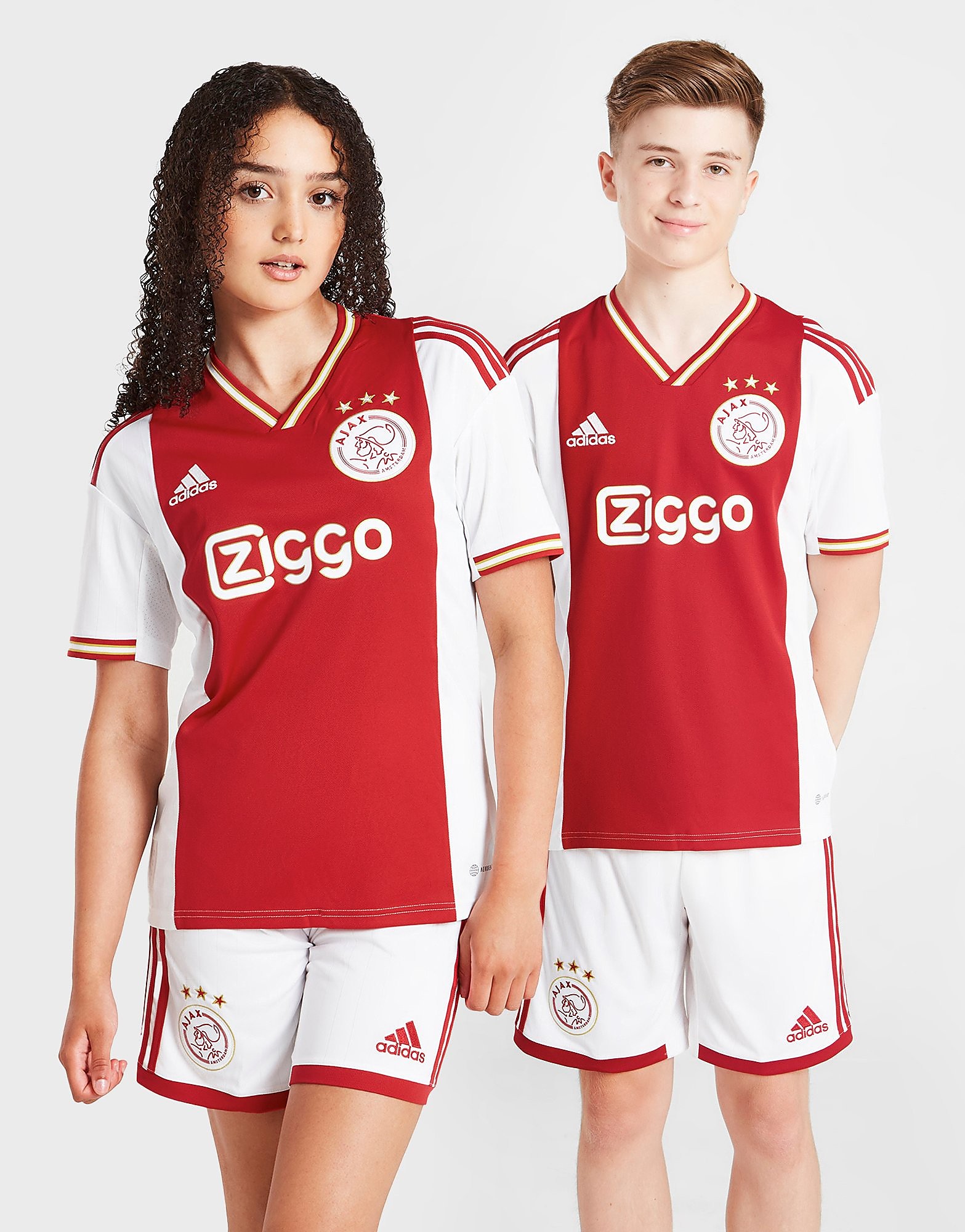 

adidas Ajax 2022/23 Home Shirt Junior - Bold Red - Kids, Bold Red