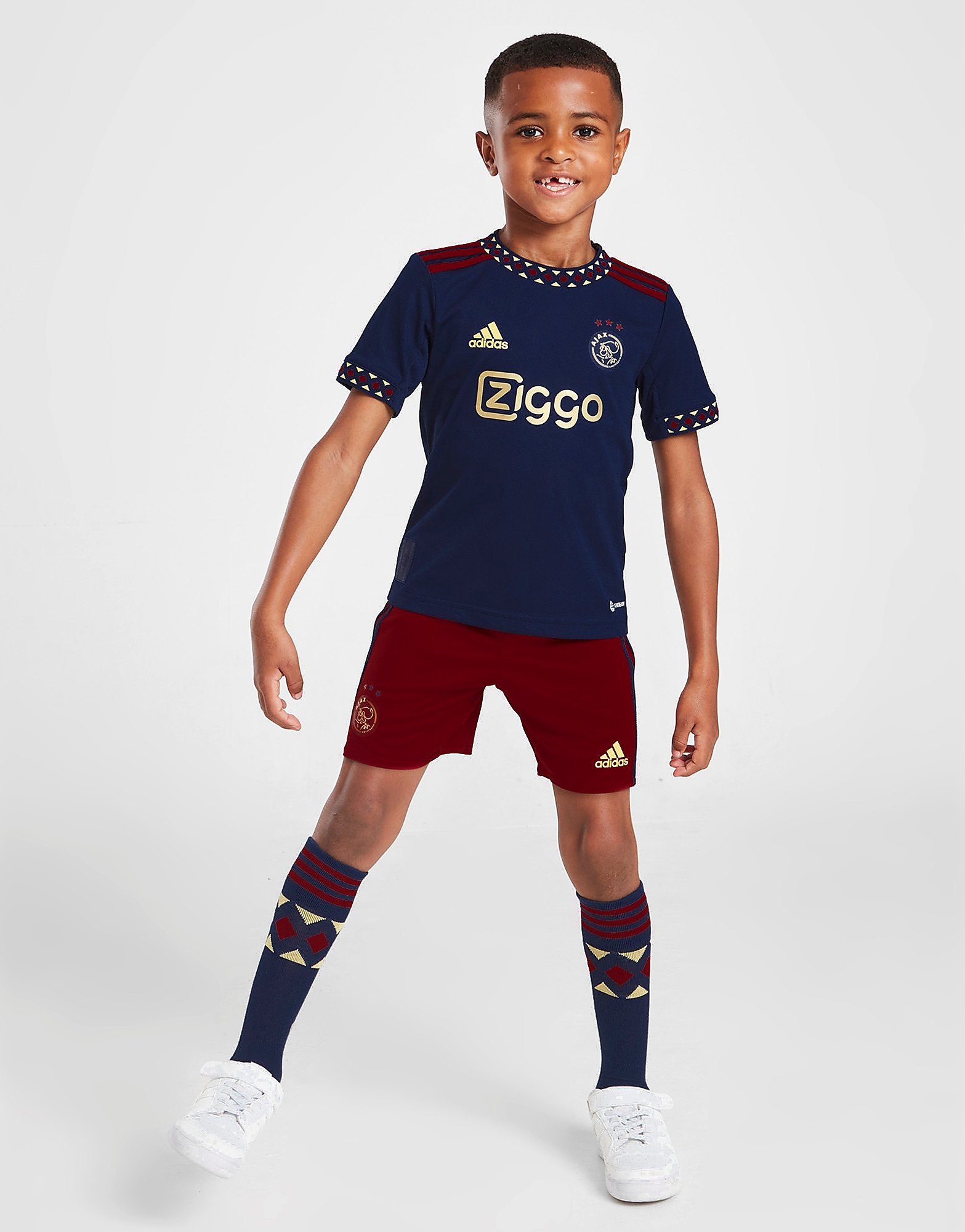

adidas Ajax 2022/23 Away Kit Children - Team Navy Blue 2 - Kids, Team Navy Blue 2