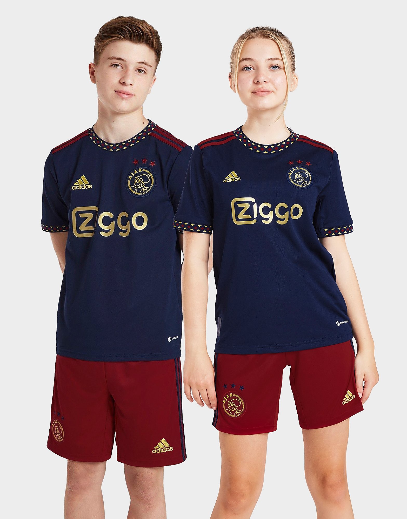 

adidas Ajax 2022/23 Away Shirt Junior - Team Navy Blue 2 - Kids, Team Navy Blue 2