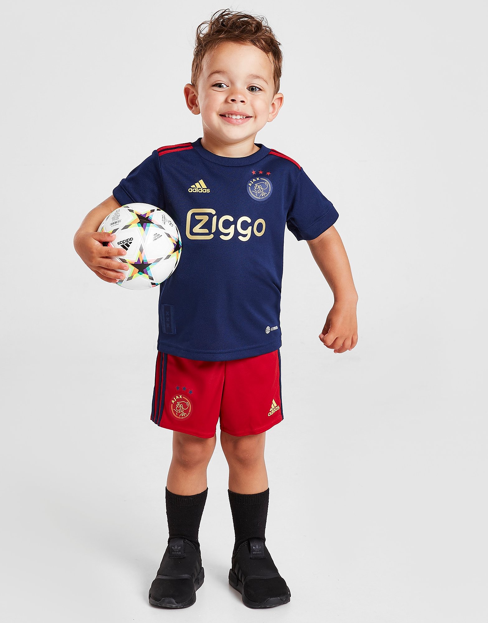 

adidas Ajax 2022/23 Away Kit Infant - Team Navy Blue 2 - Kids, Team Navy Blue 2