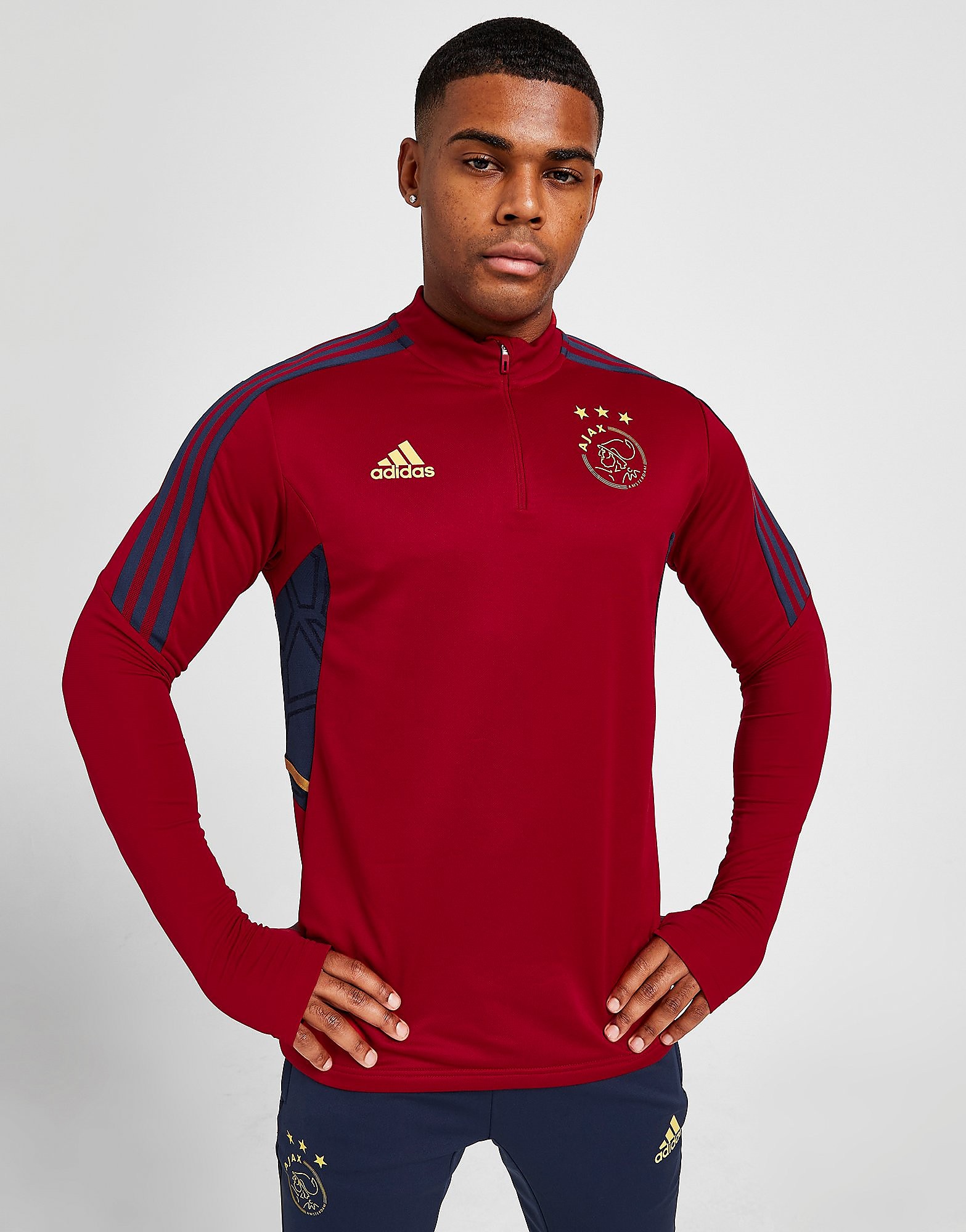 

adidas Ajax Training Top - Team Victory Red - Mens, Team Victory Red